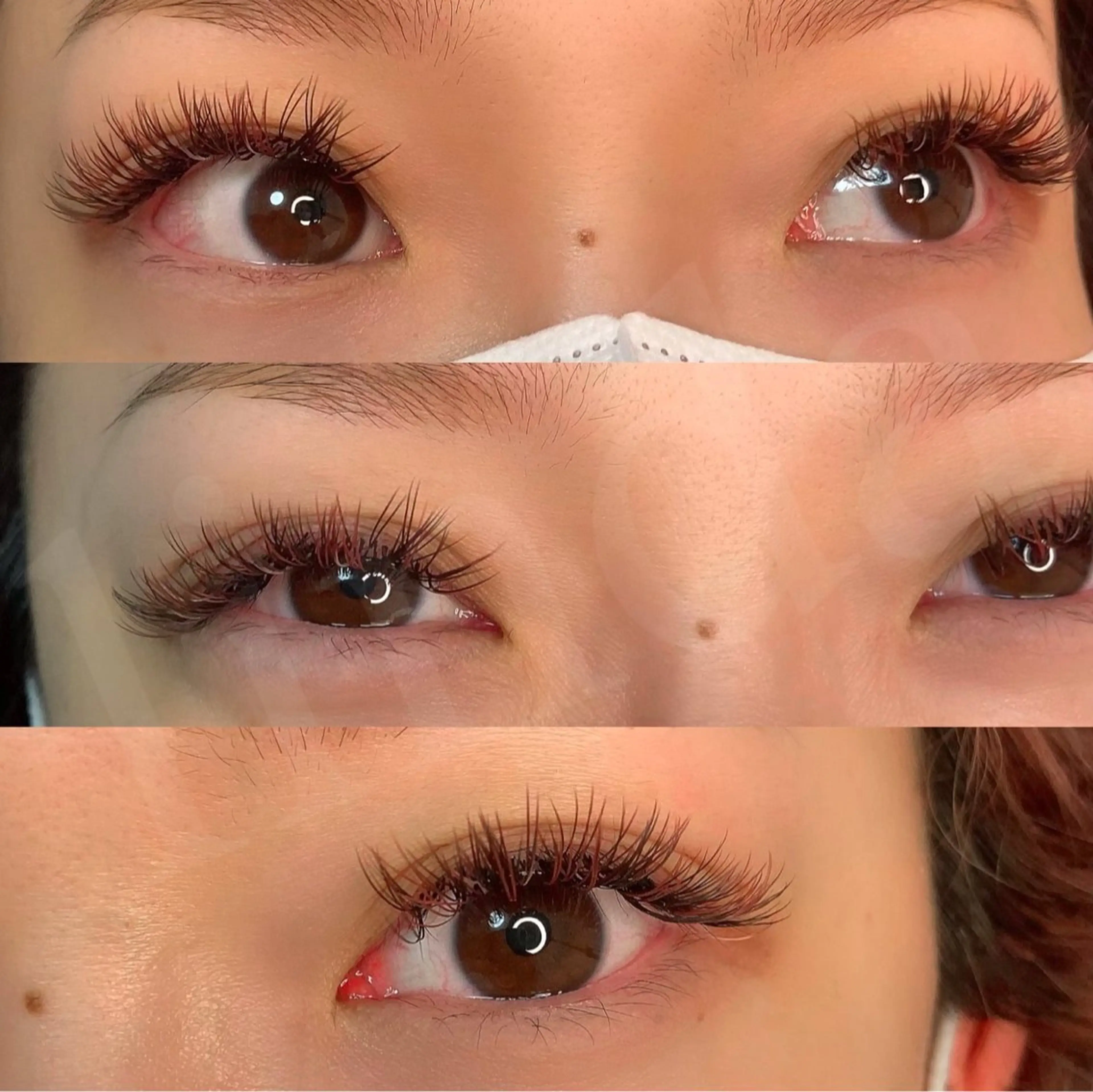 マツエク・マツパ カラーマツエク マツエク linda なみのマツエク・マツパデザイン