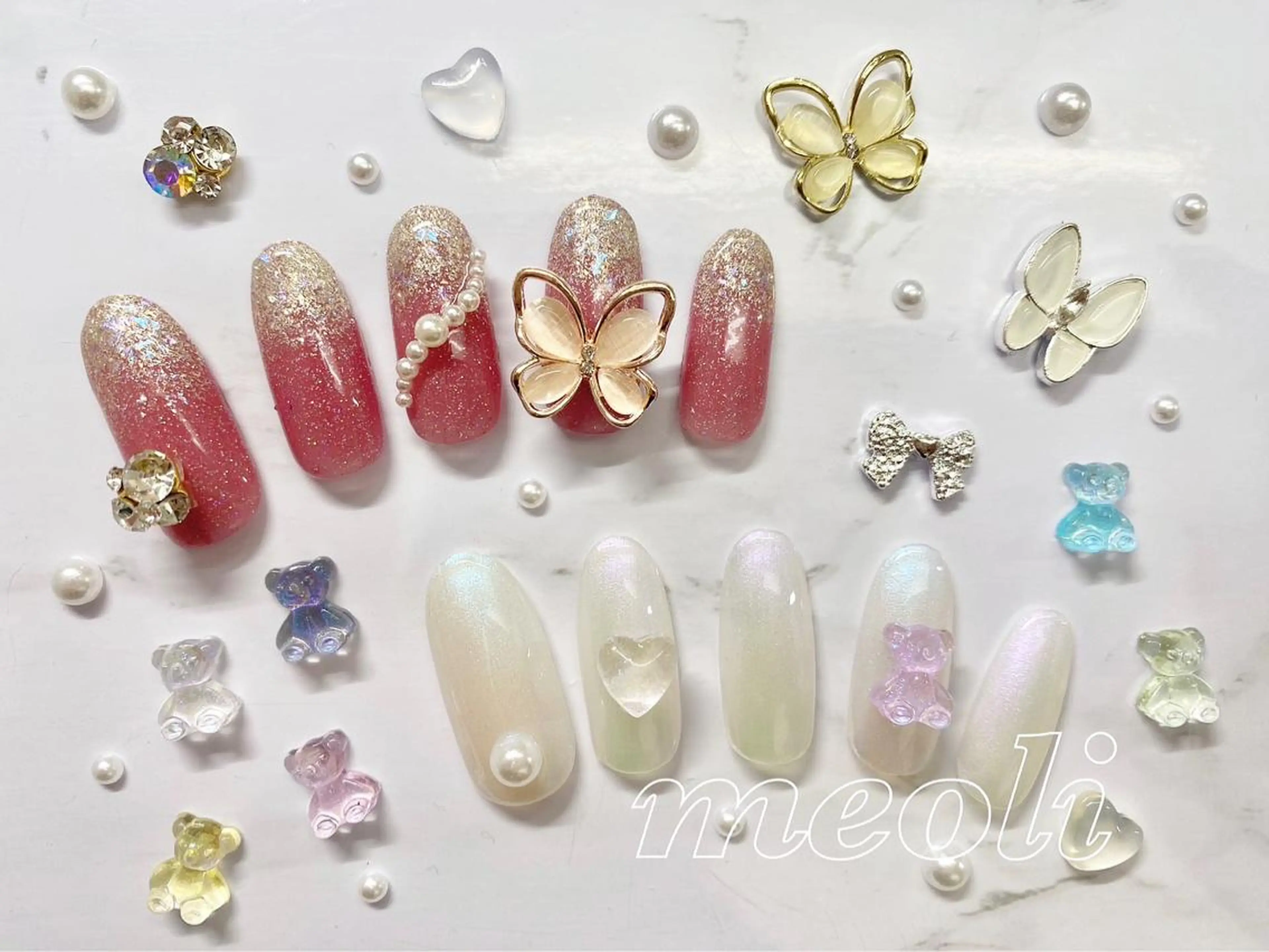 ネイル ワンホンネイル nail salon meoli アヤのネイルデザイン