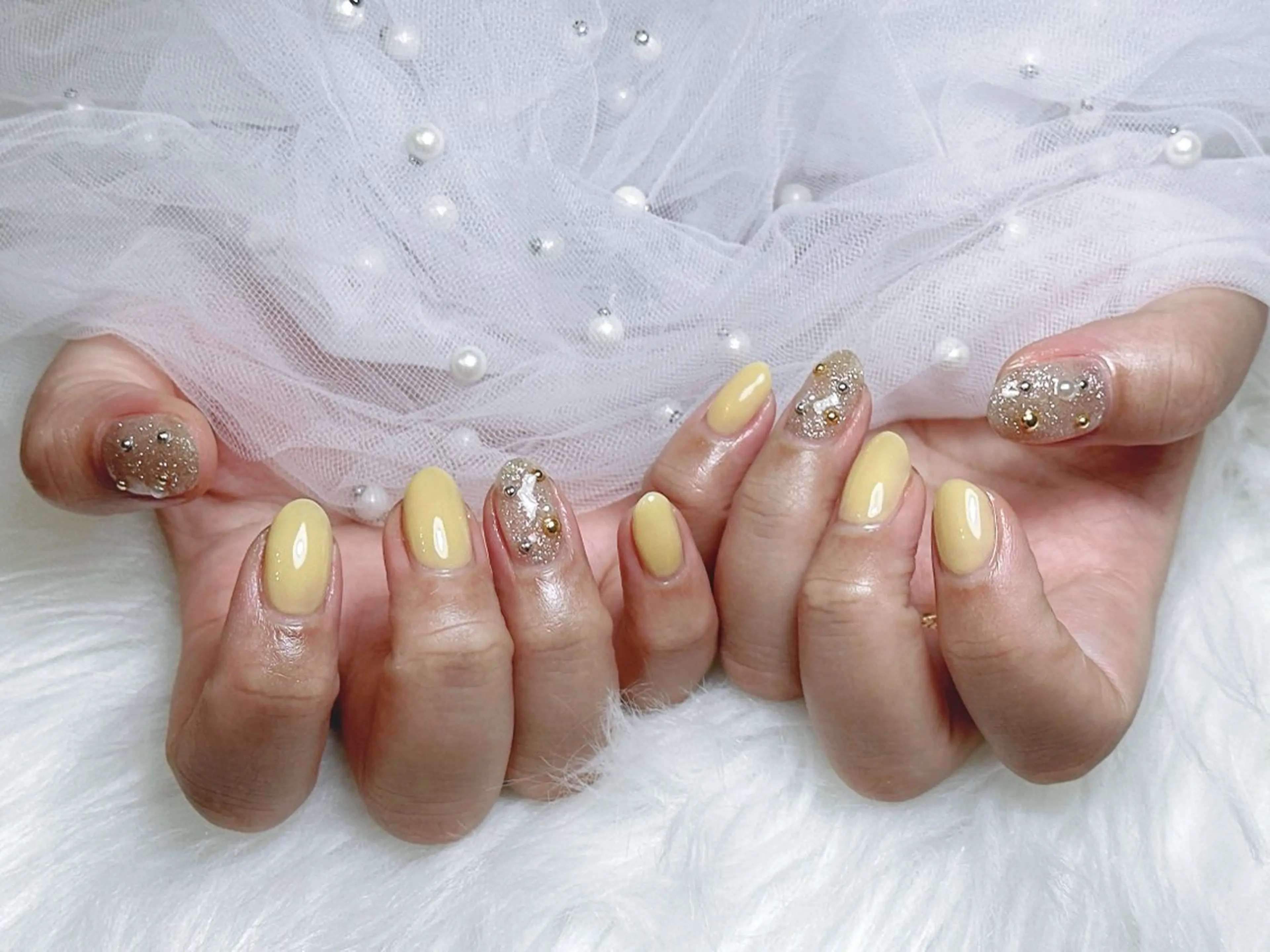 ネイル ハンドネイル 【Eclat ｴｸﾗ】nail＆beauty所属・Eclat〔ｴｸﾗ〕 MOEKA𝜗𝜚*のネイルデザイン