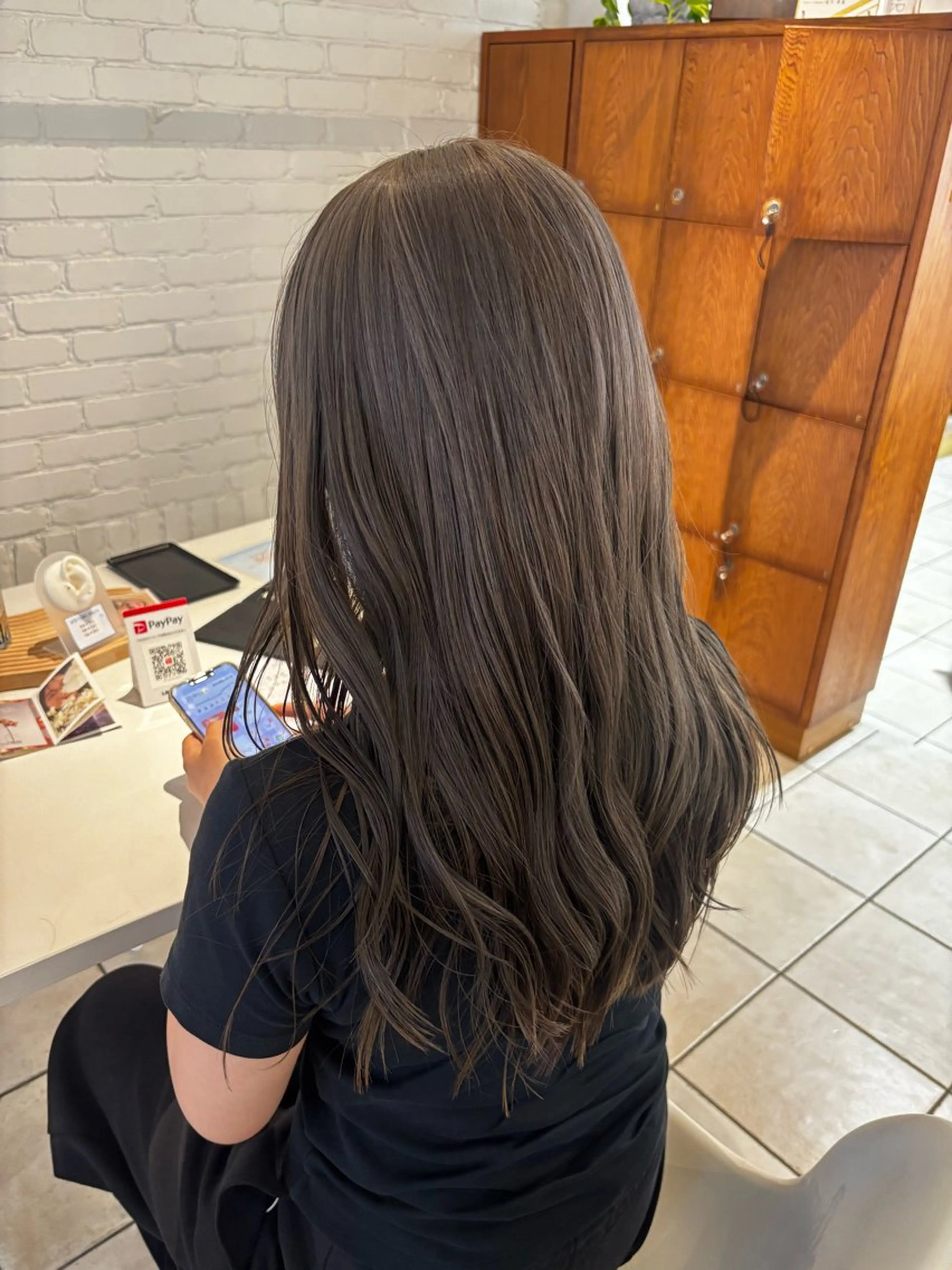 ロング カット ヘアカラー ヘッドスパ ⭐️ダブルカラー⭐️ ｼｭﾝ⭐️のヘアスタイル