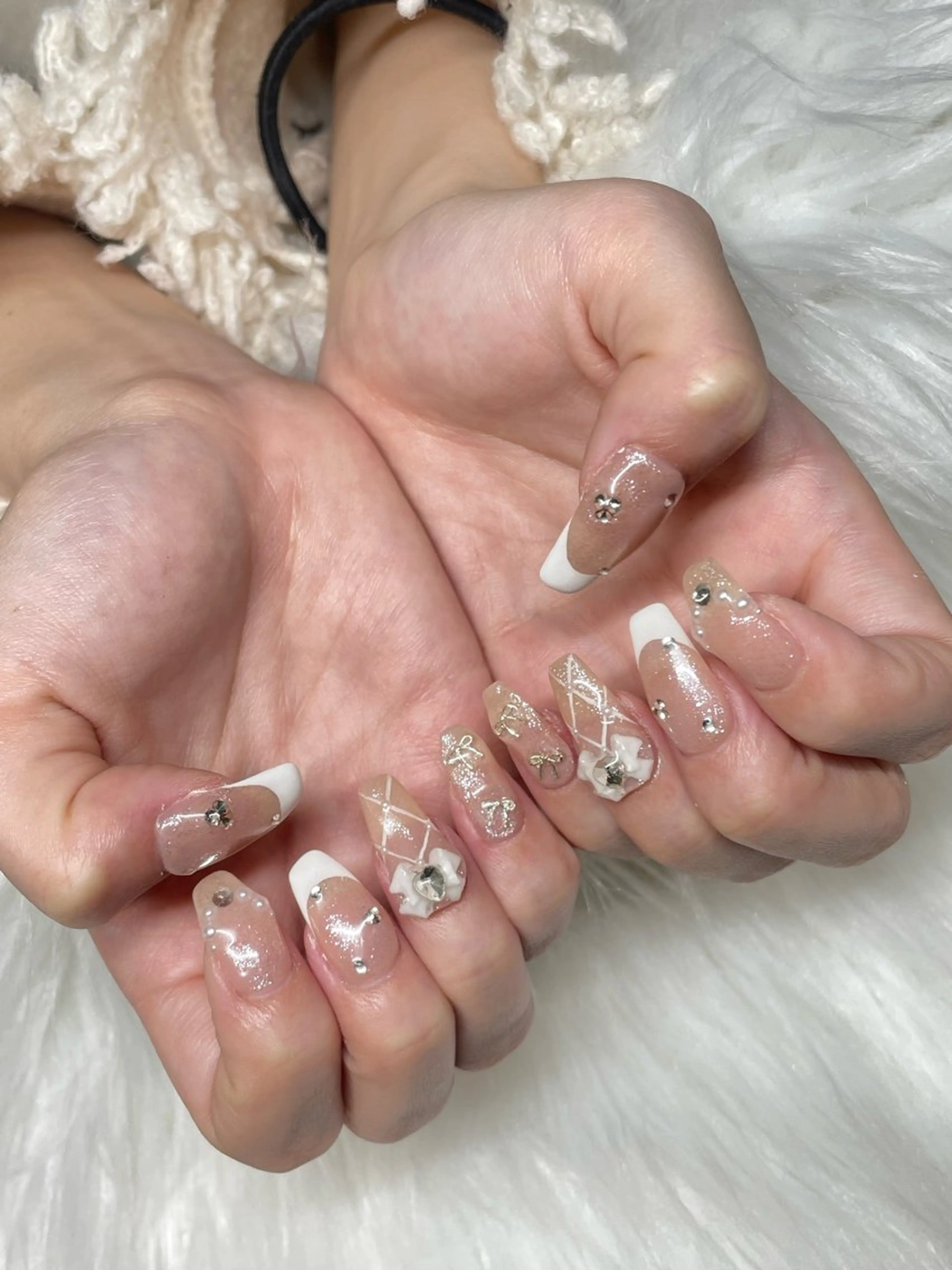 ネイル ハンドネイル オーロラ所属・YUI nailのネイルデザイン