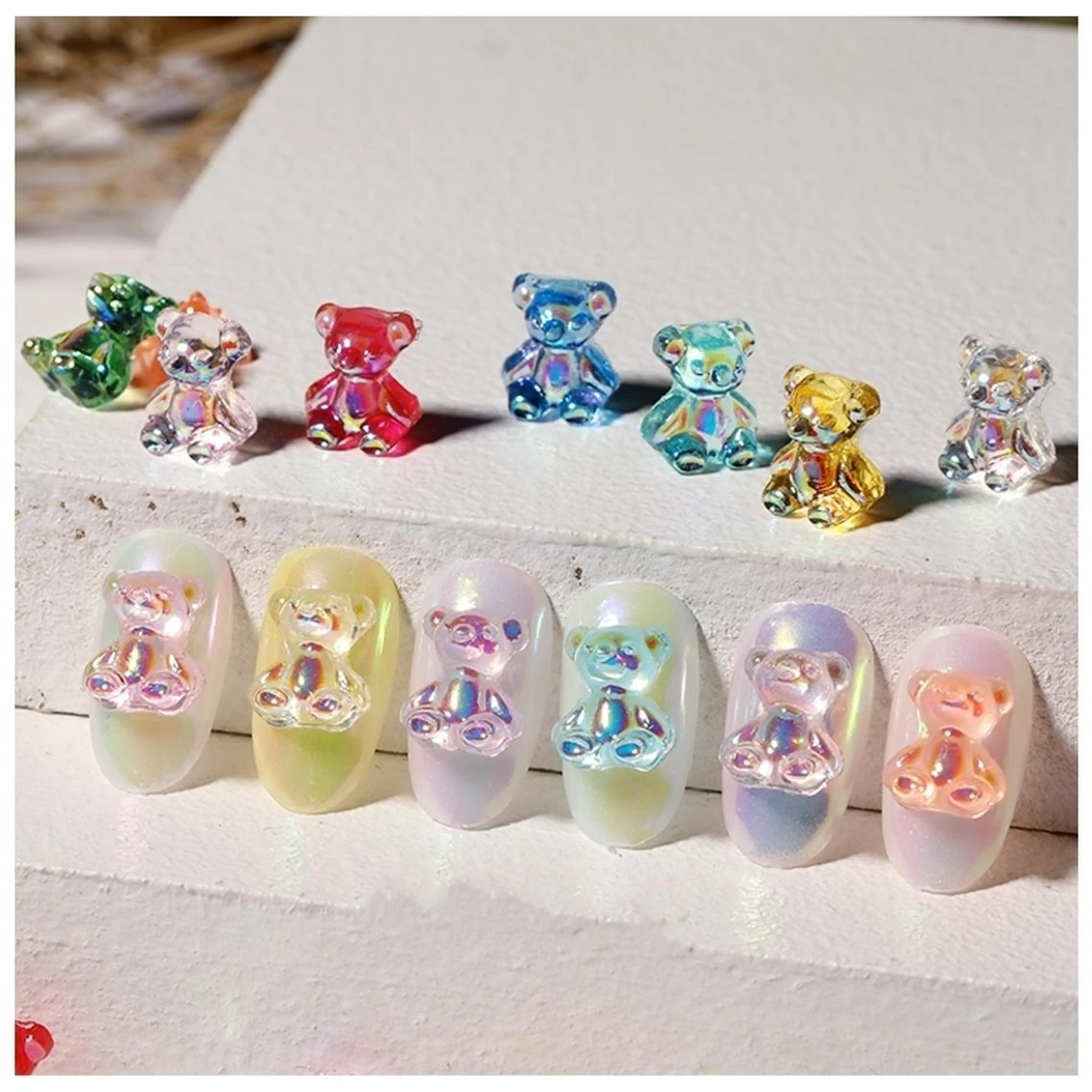 ネイル ネイリストゆか💅 長さだし、深爪矯正のネイルデザイン