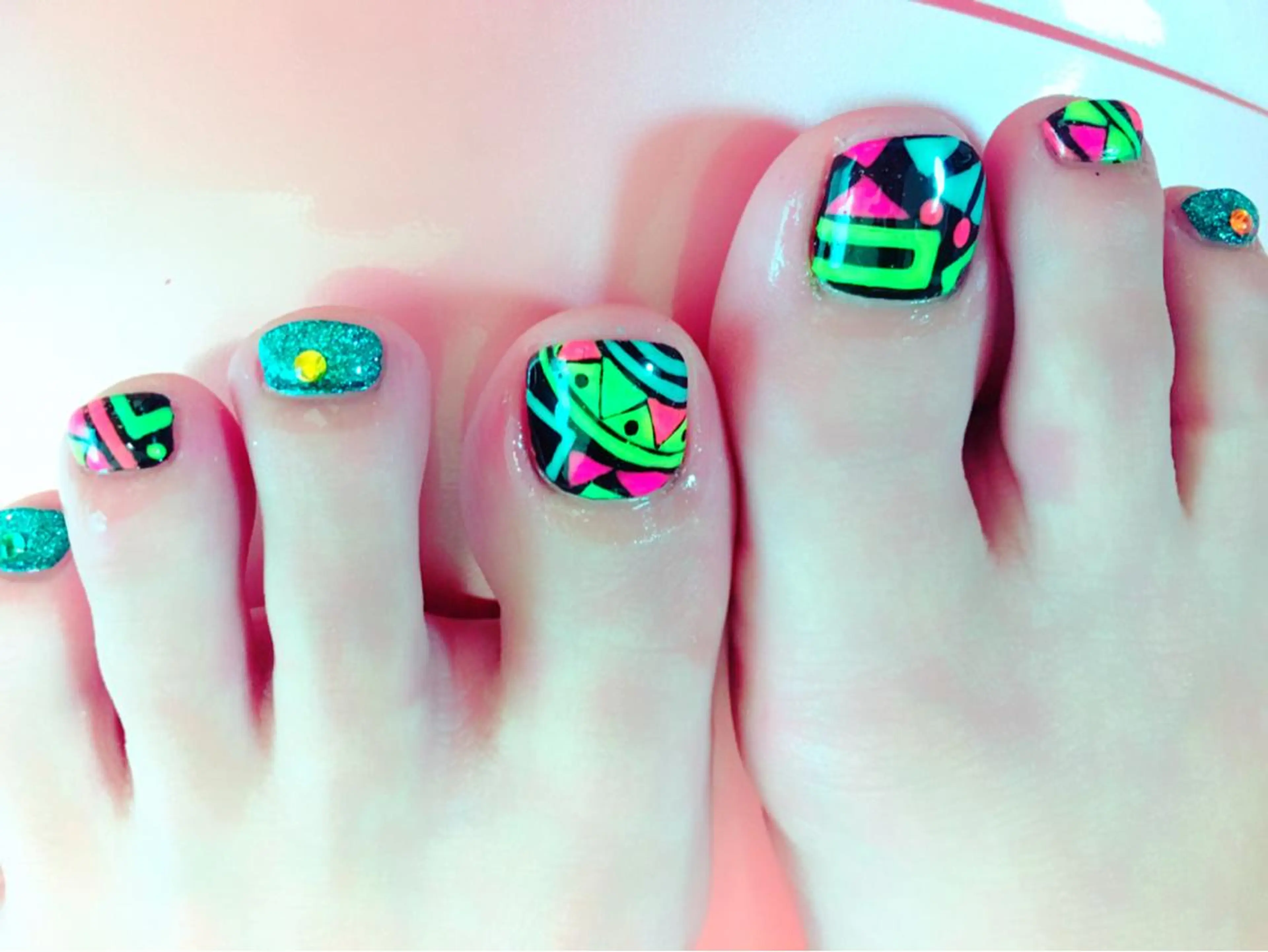 ネイル フットネイル syuri nailのネイルデザイン