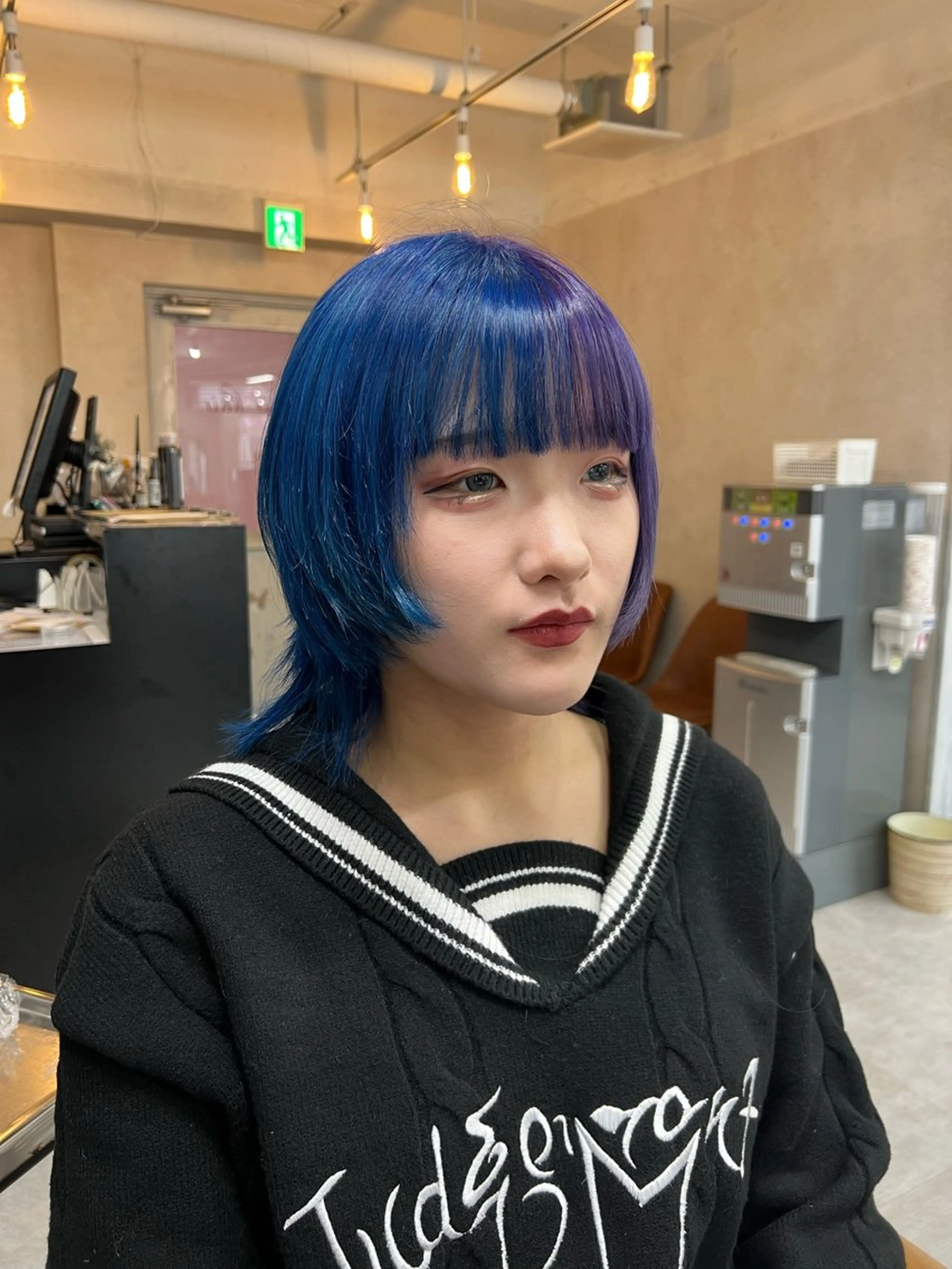 ミディアム ツートーンカラー ヘアカラー ブリーチカラー 🤎〰️Yuunaのヘアスタイル