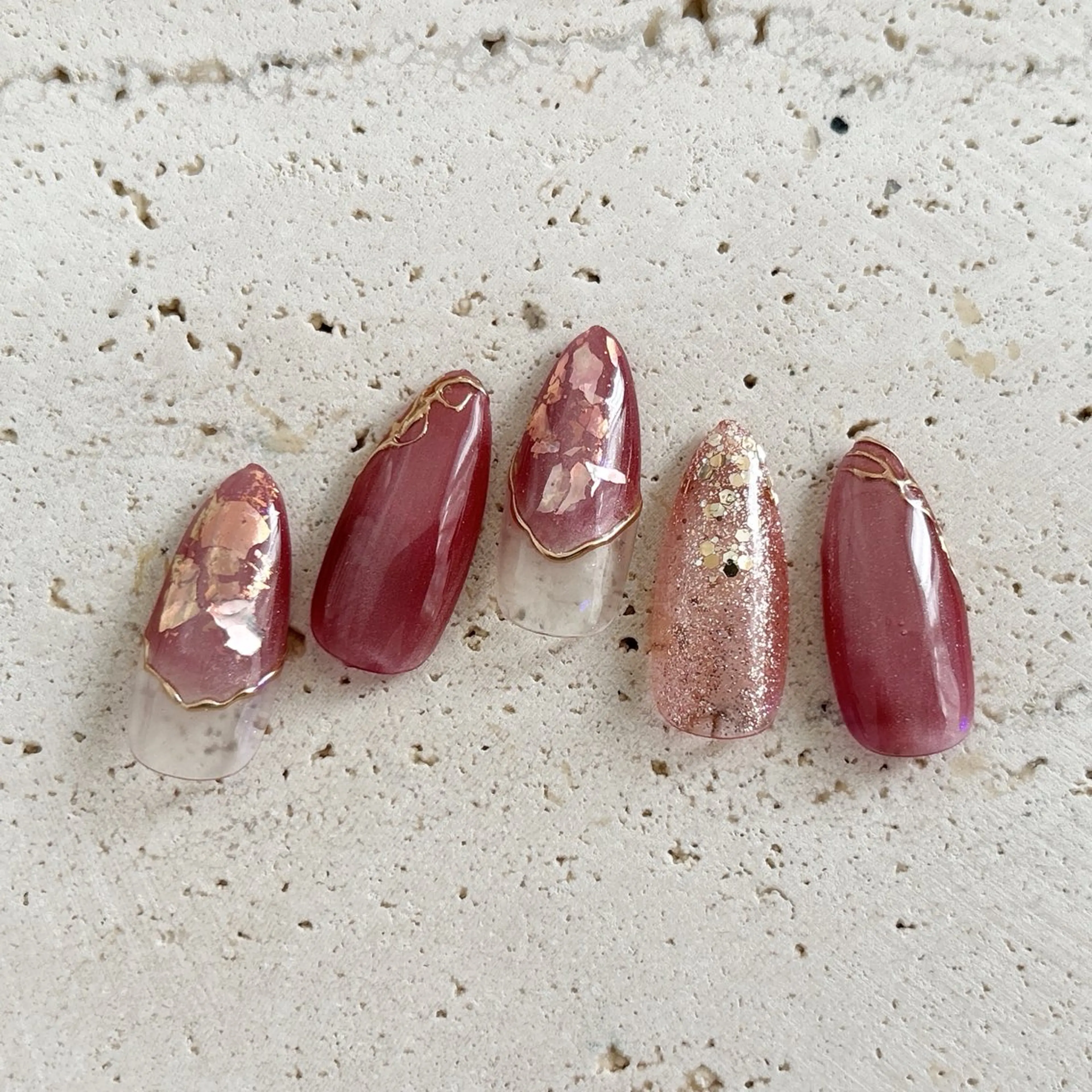 ネイル 愛川町 あんすりうむのネイルデザイン