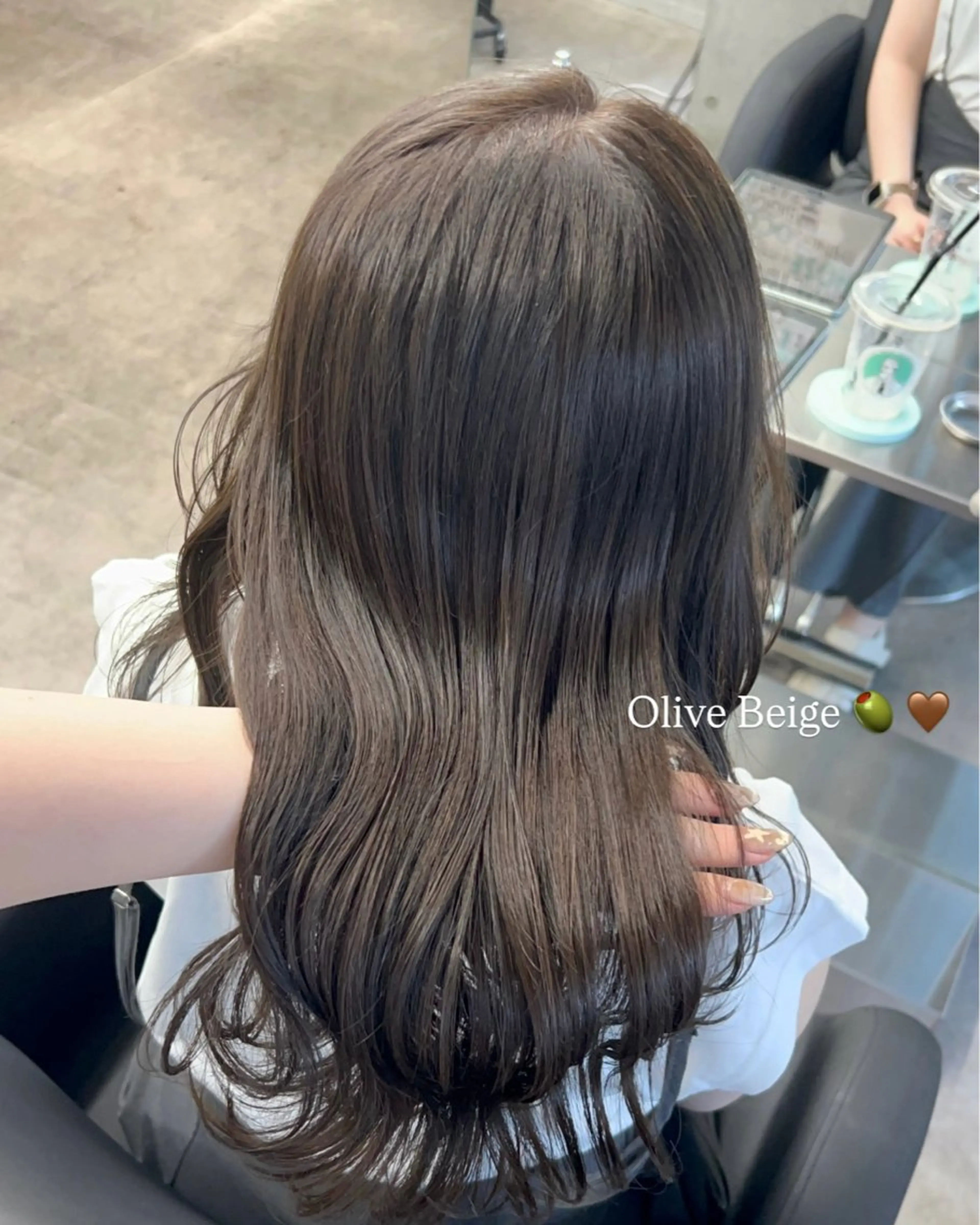 前髪cut+ワンカラー+3stepトリートメント✨️ 15,000→6,990⟡.*の写真