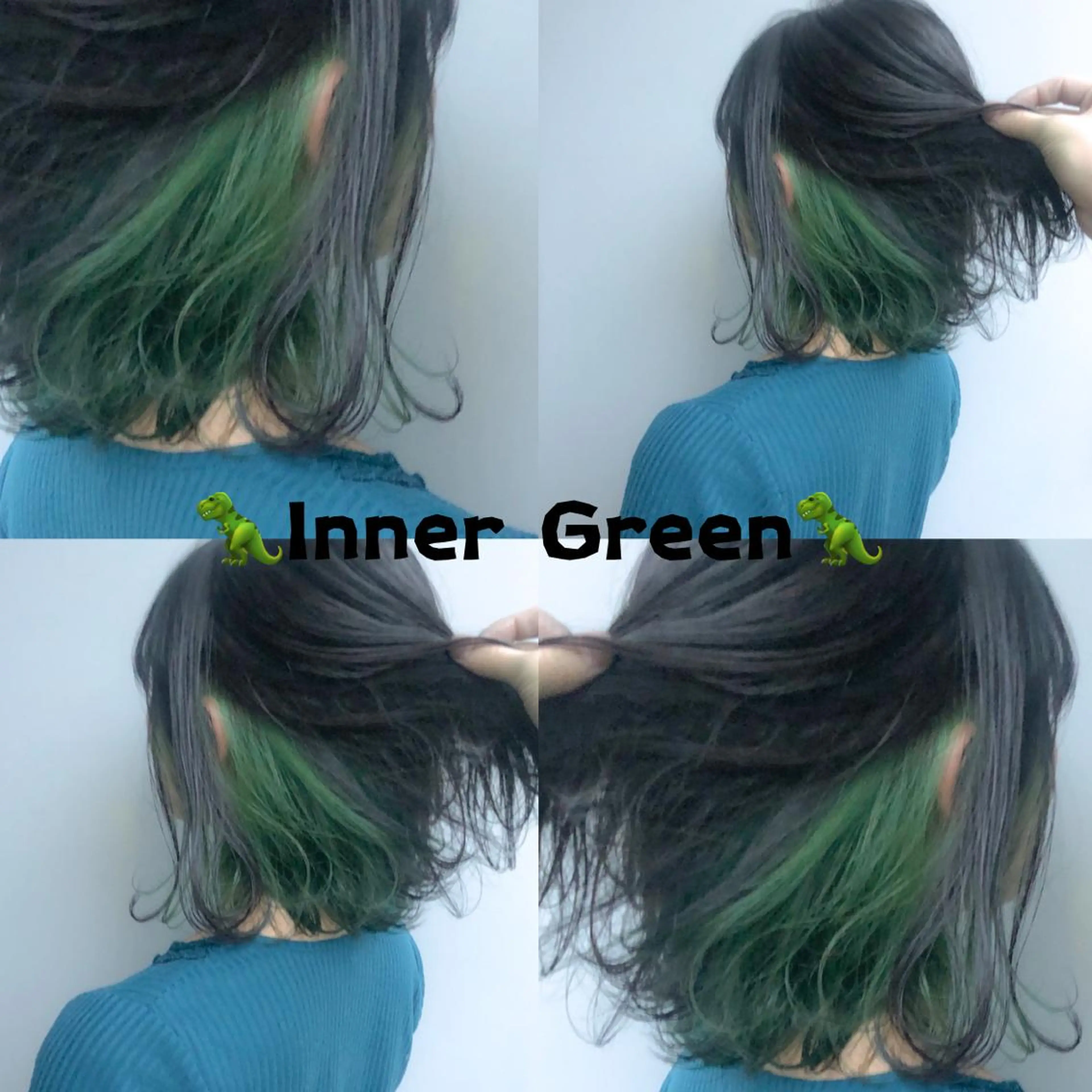 ショート カラー ヘアアレンジ メンズ 🦋重くない暗髪🦋 Hana🦋のヘアスタイル