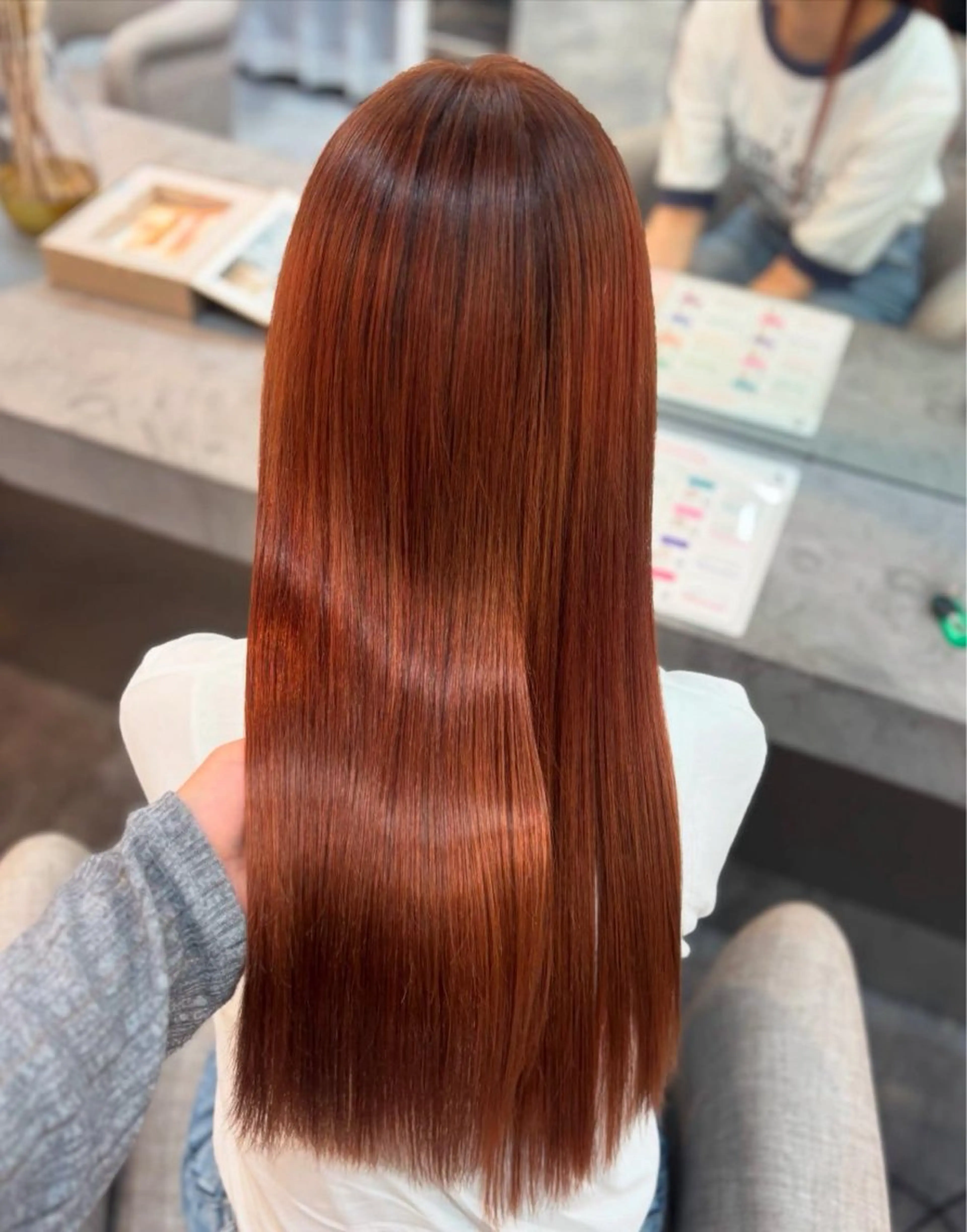 ロング カラー ヘアカラー Maho ブリーチモデル募集中のヘアスタイル