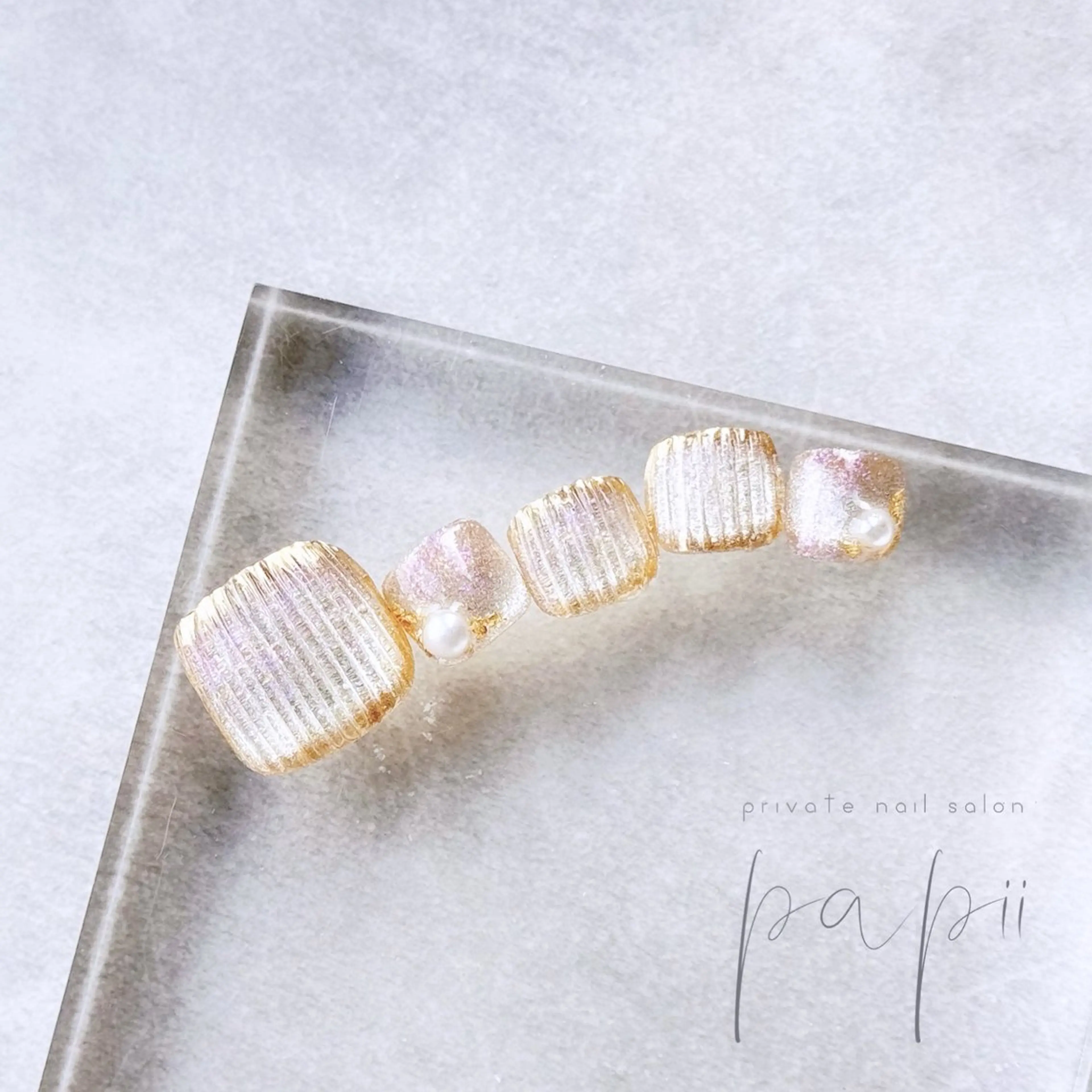 ネイル アートネイル フットネイル フットネイル private nail salon papii所属・papii☆ kurodaのネイルデザイン
