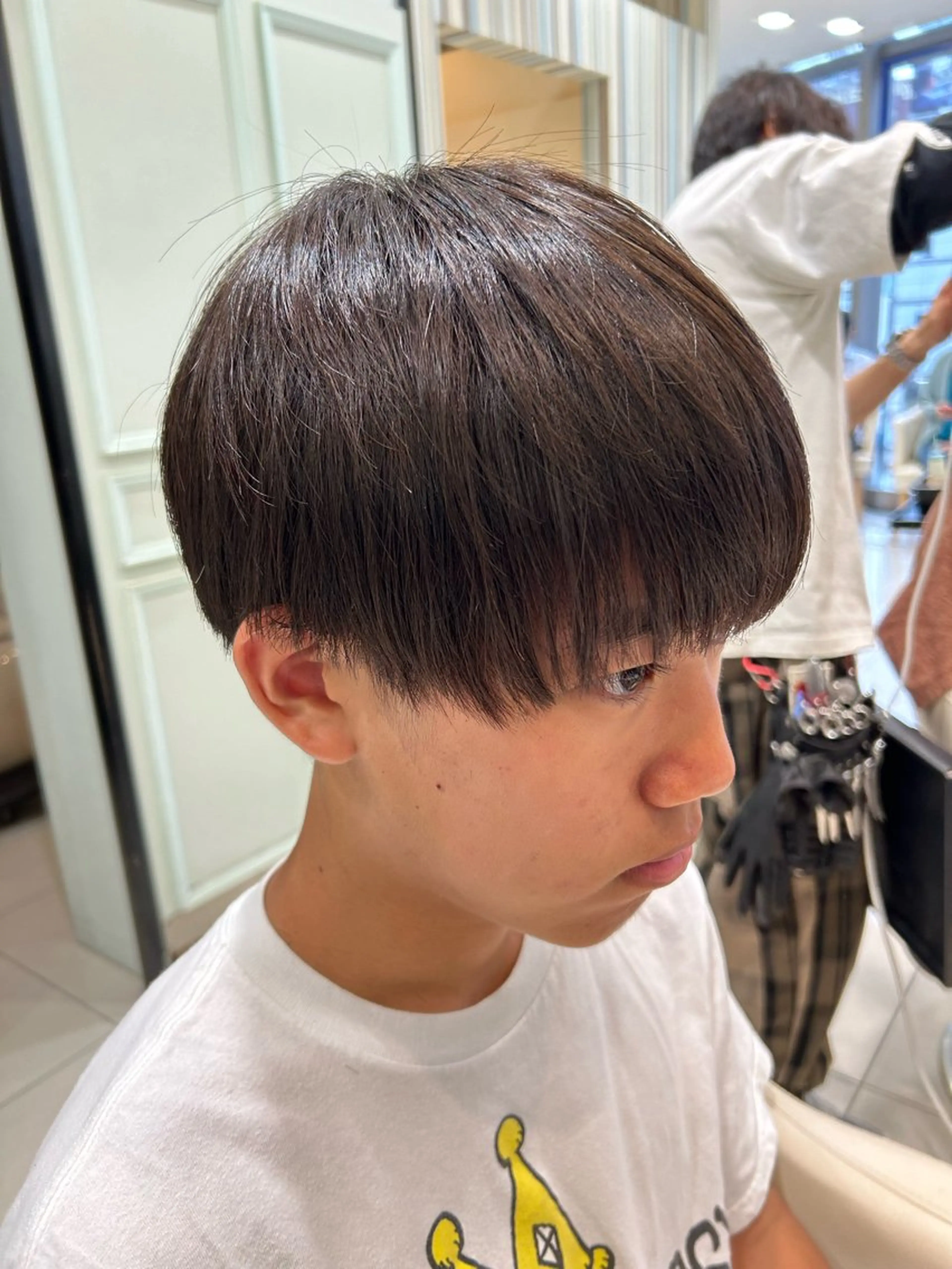 メンズ マッシュ 刈り上げ カット 縮毛矯正 🍀メンズパーマ職人 池袋🍀Yuraのヘアスタイル