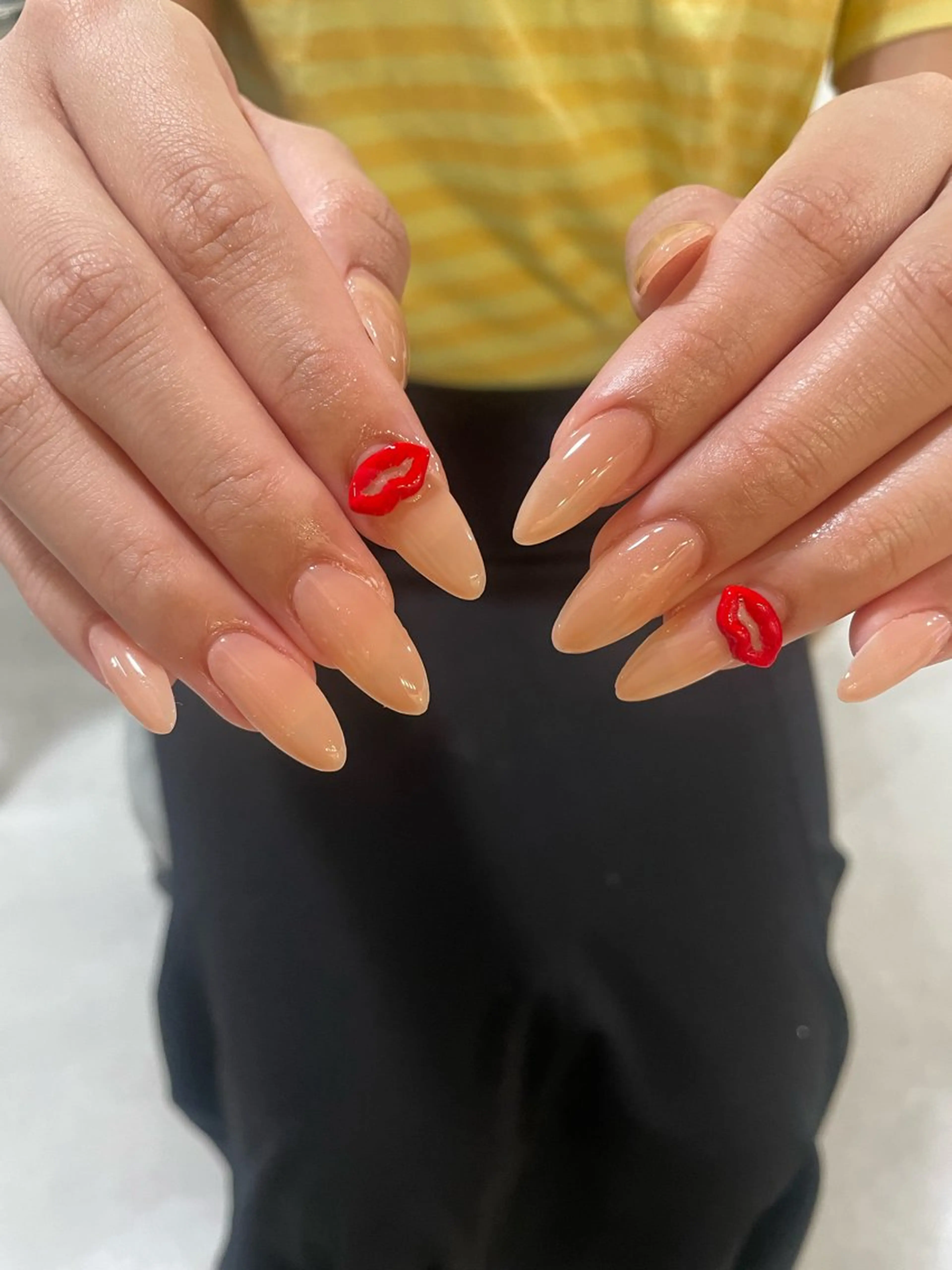 ロング ハンドネイル LBnail.sae /おえかきネイルのネイルデザイン