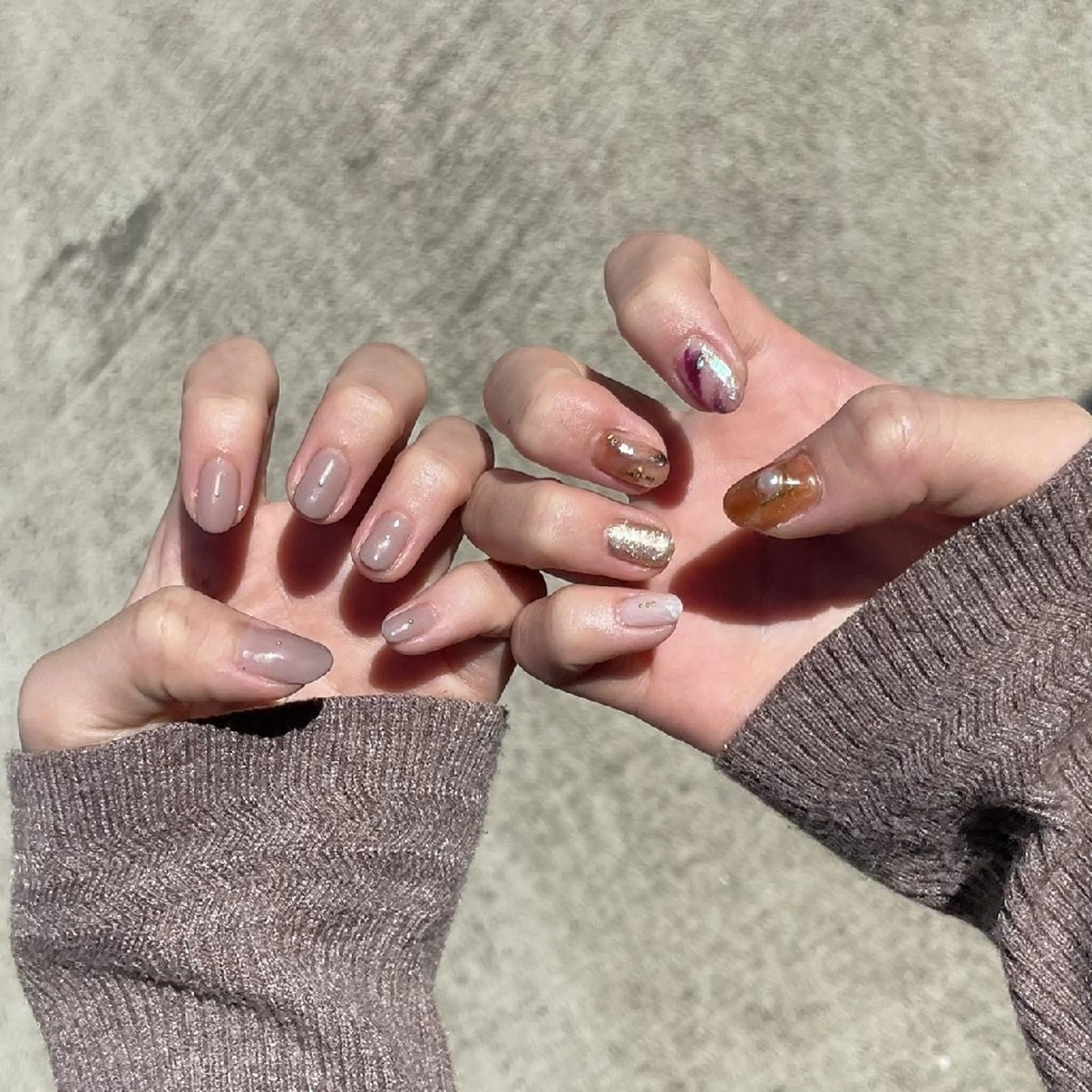 ネイル ニュアンスネイル ハンドネイル MANA MANAのネイルデザイン