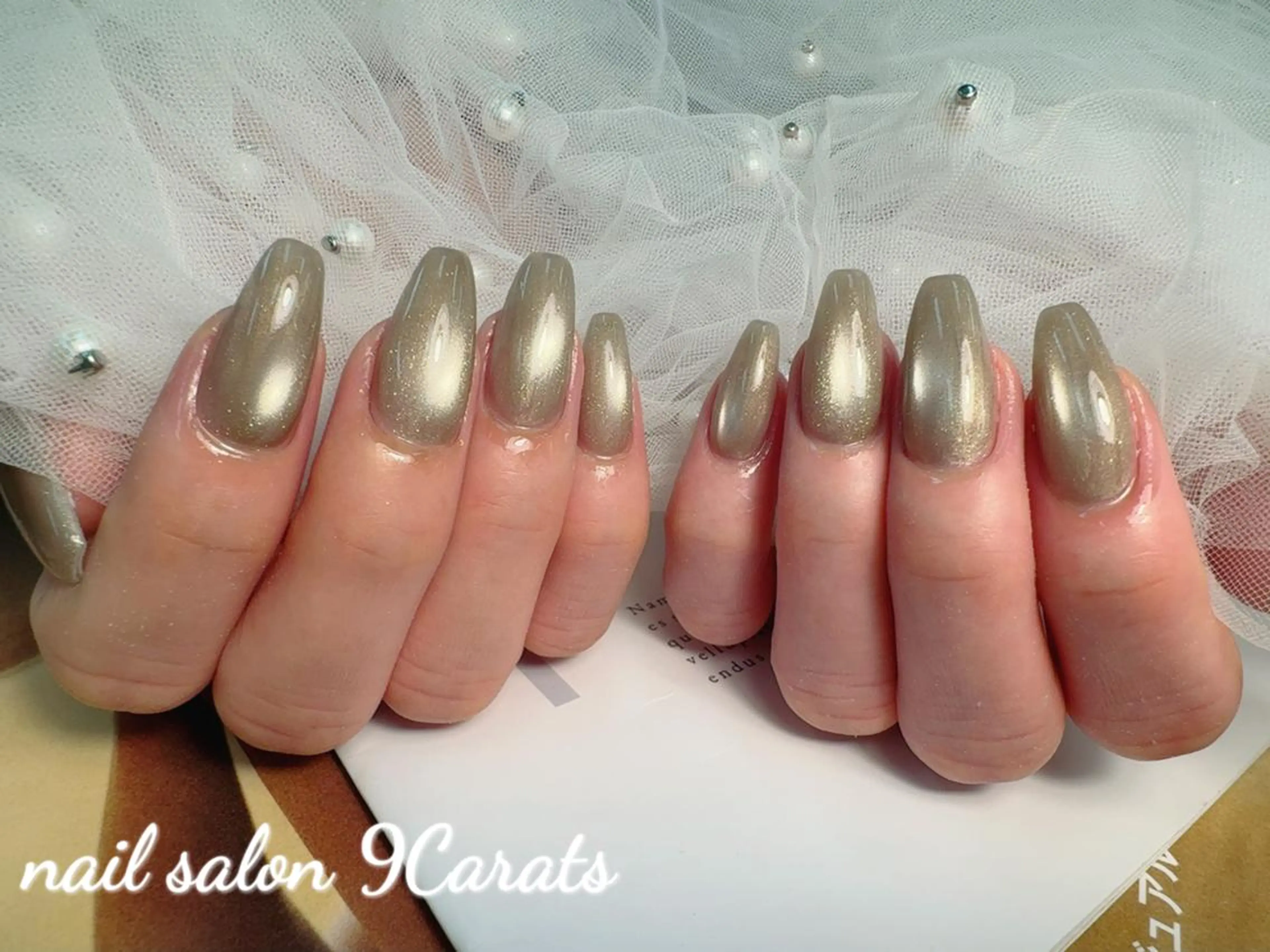 ネイル ハンドネイル ネイルサロン 9Carats神田のネイルデザイン