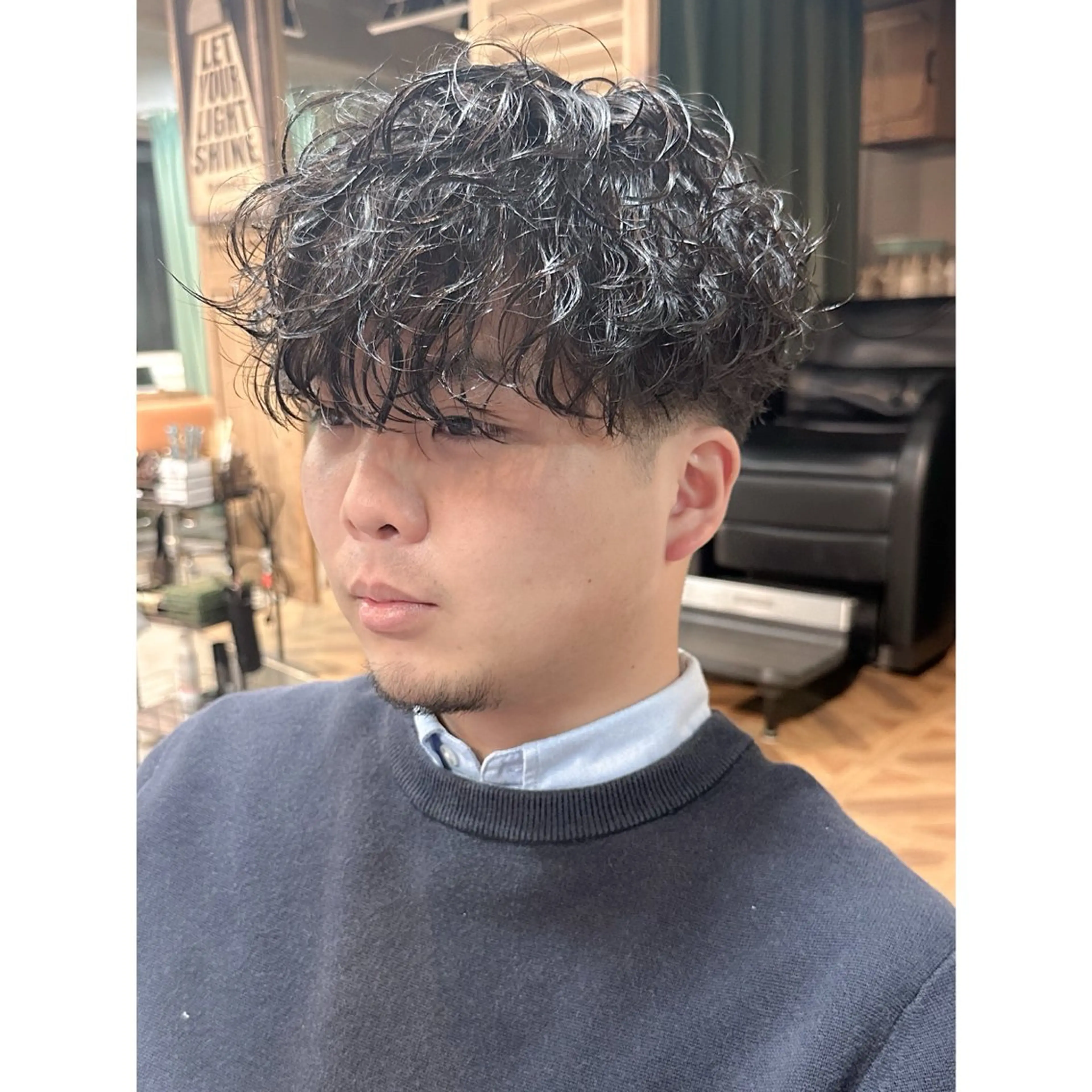 パーマ メンズ カット パーマ キヨ メンズカット/パーマのヘアスタイル