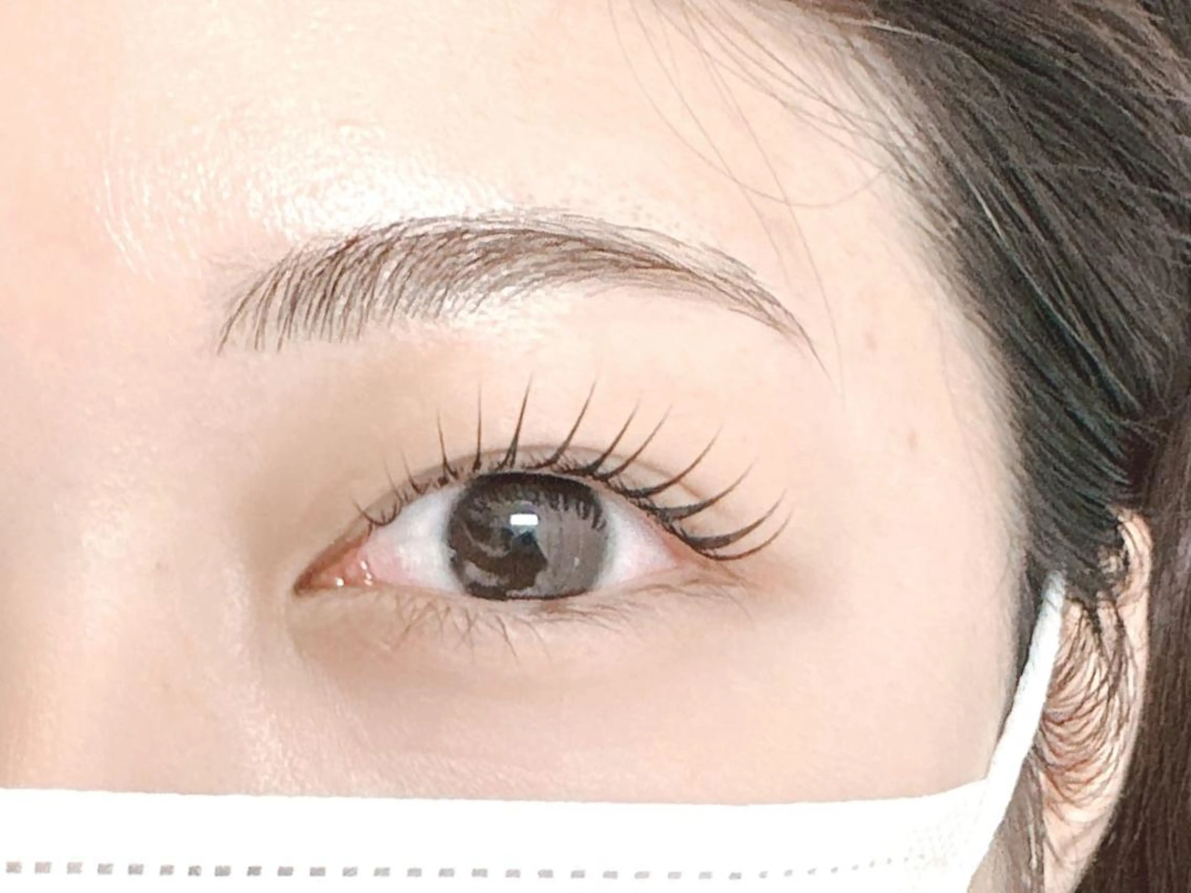 マツエク・マツパ eyeHbe YURIのヘアスタイル