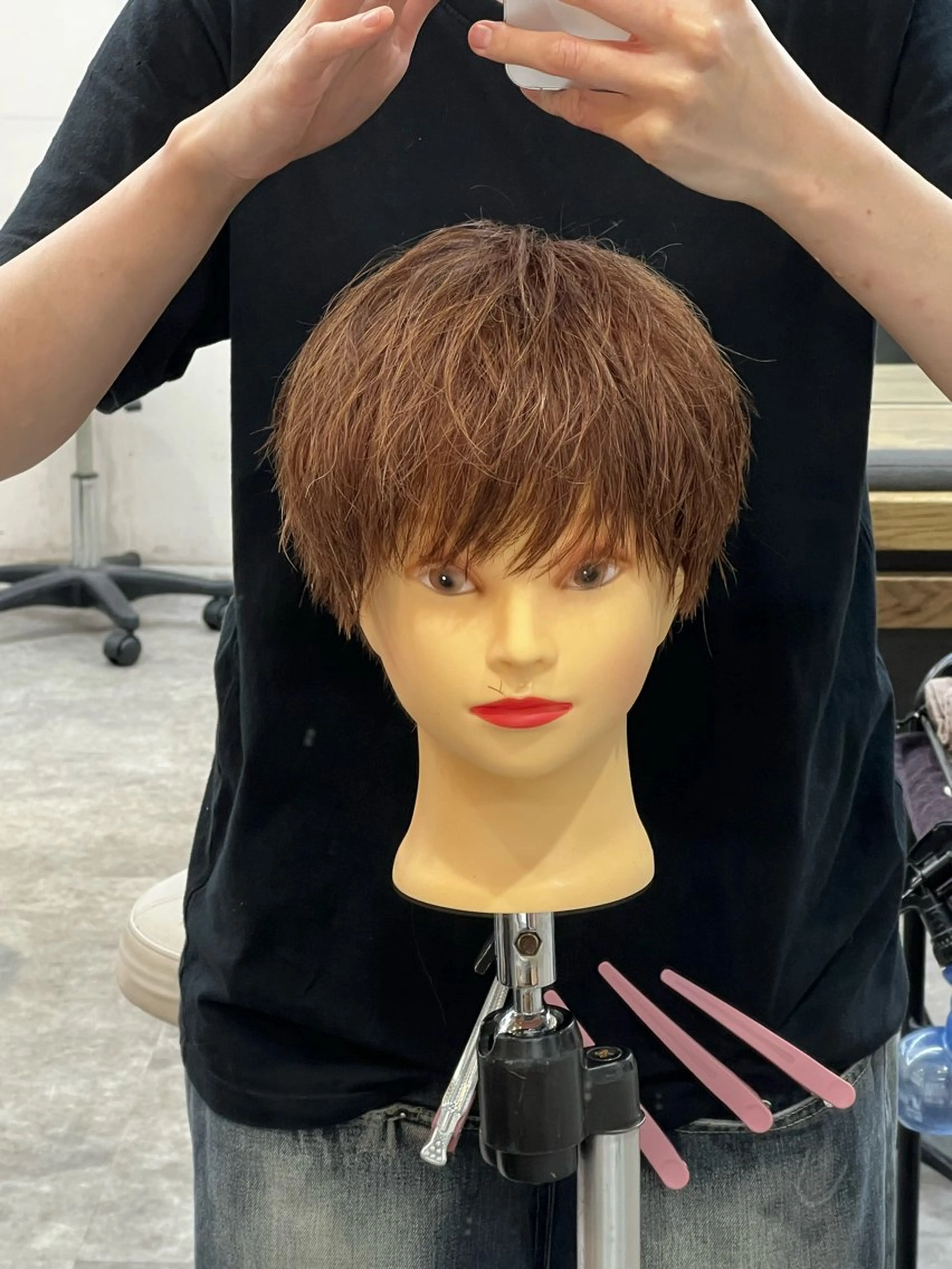 ショート メンズ マッシュ DIECE渋谷2n'd flor所属・DIECE渋谷 渡邉 凜【メンズ特化】のヘアスタイル