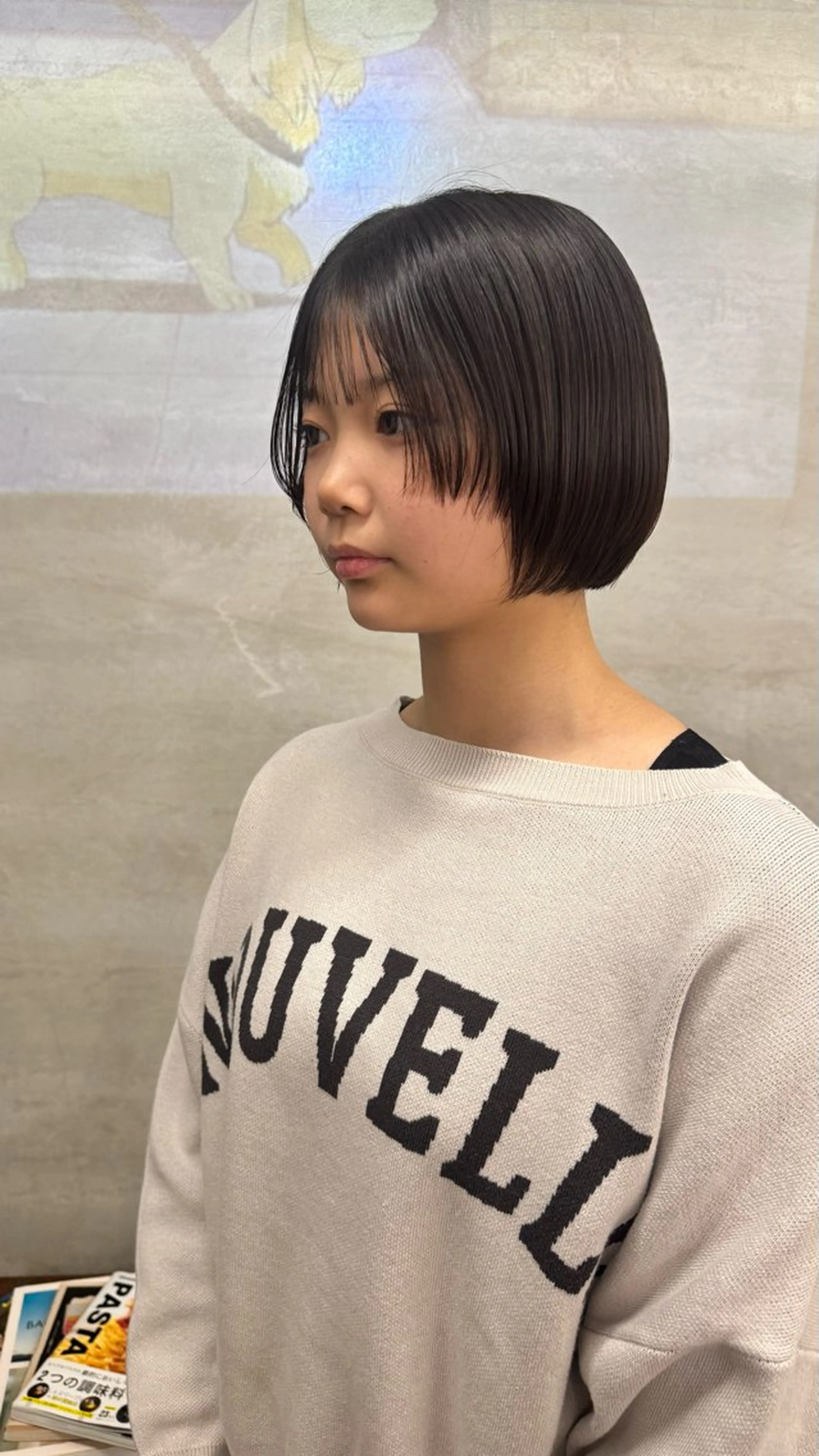 ショート nalu.所属・前山 七海のヘアスタイル