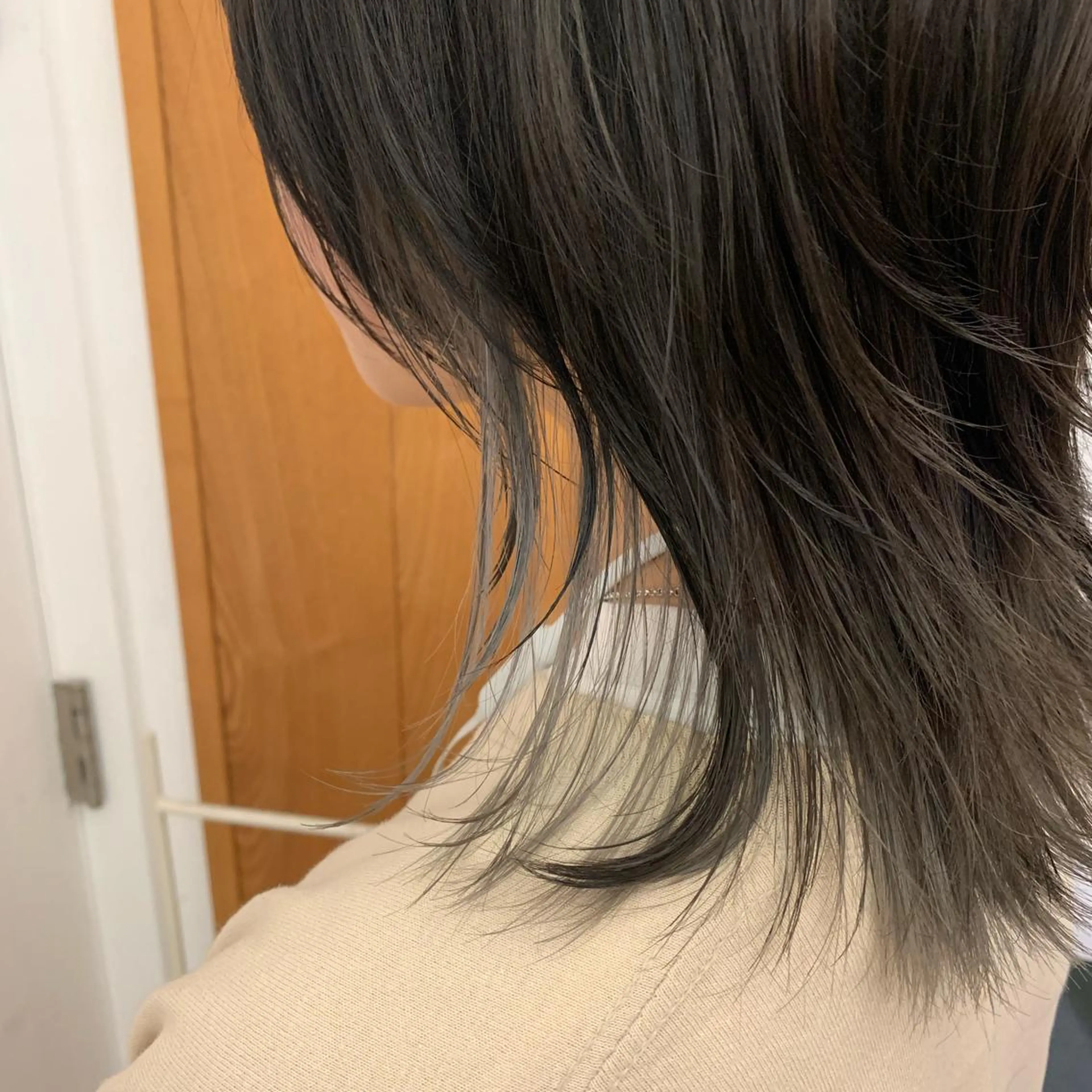 ミディアム ヘアカラー トリートメント 艶髪color💎髪 質改善ストレート大吉のヘアスタイル