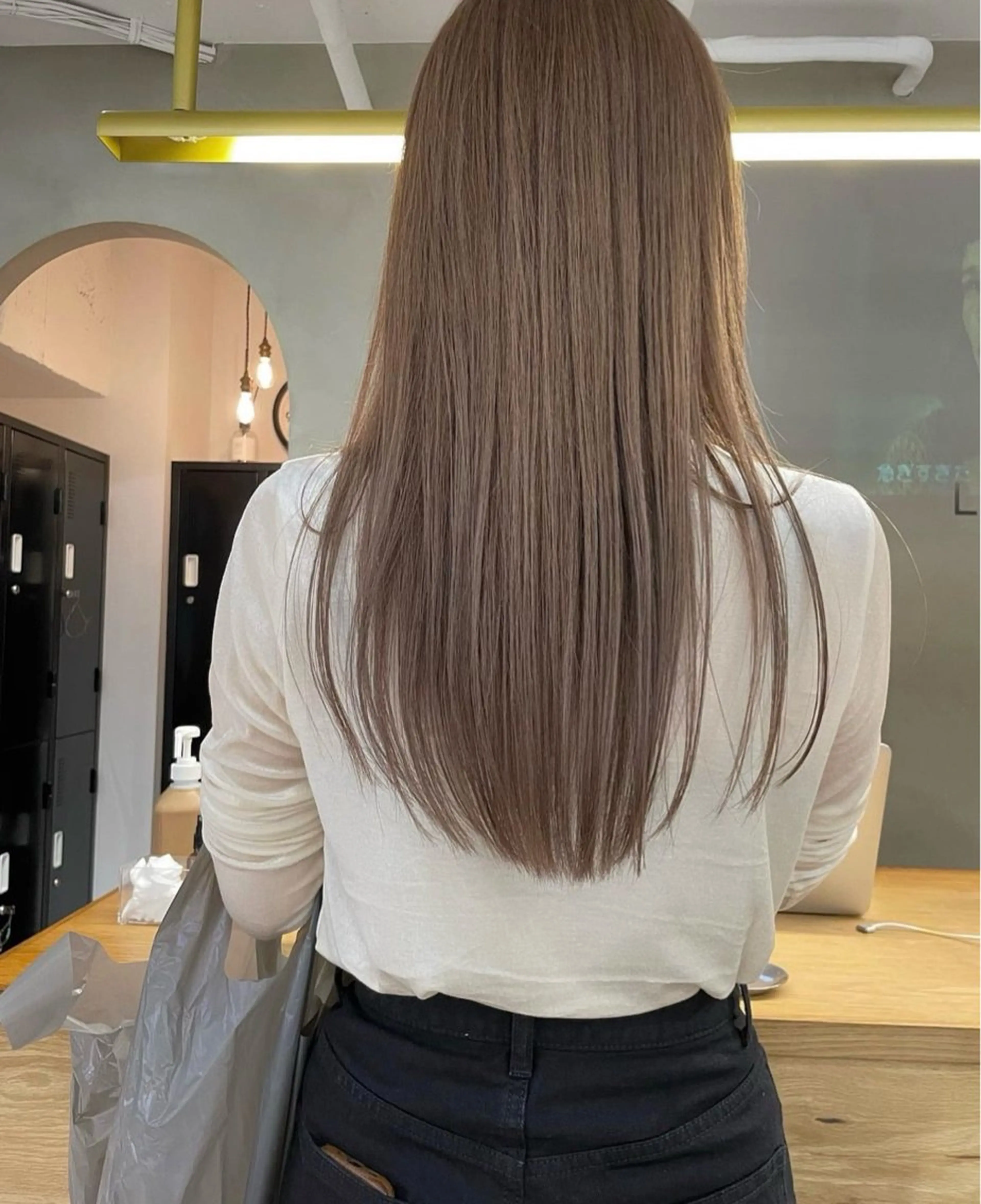 セミロング カット ヘアカラー トリートメント ✂️ハッシュカット/ レイヤー冨田✂️のヘアスタイル