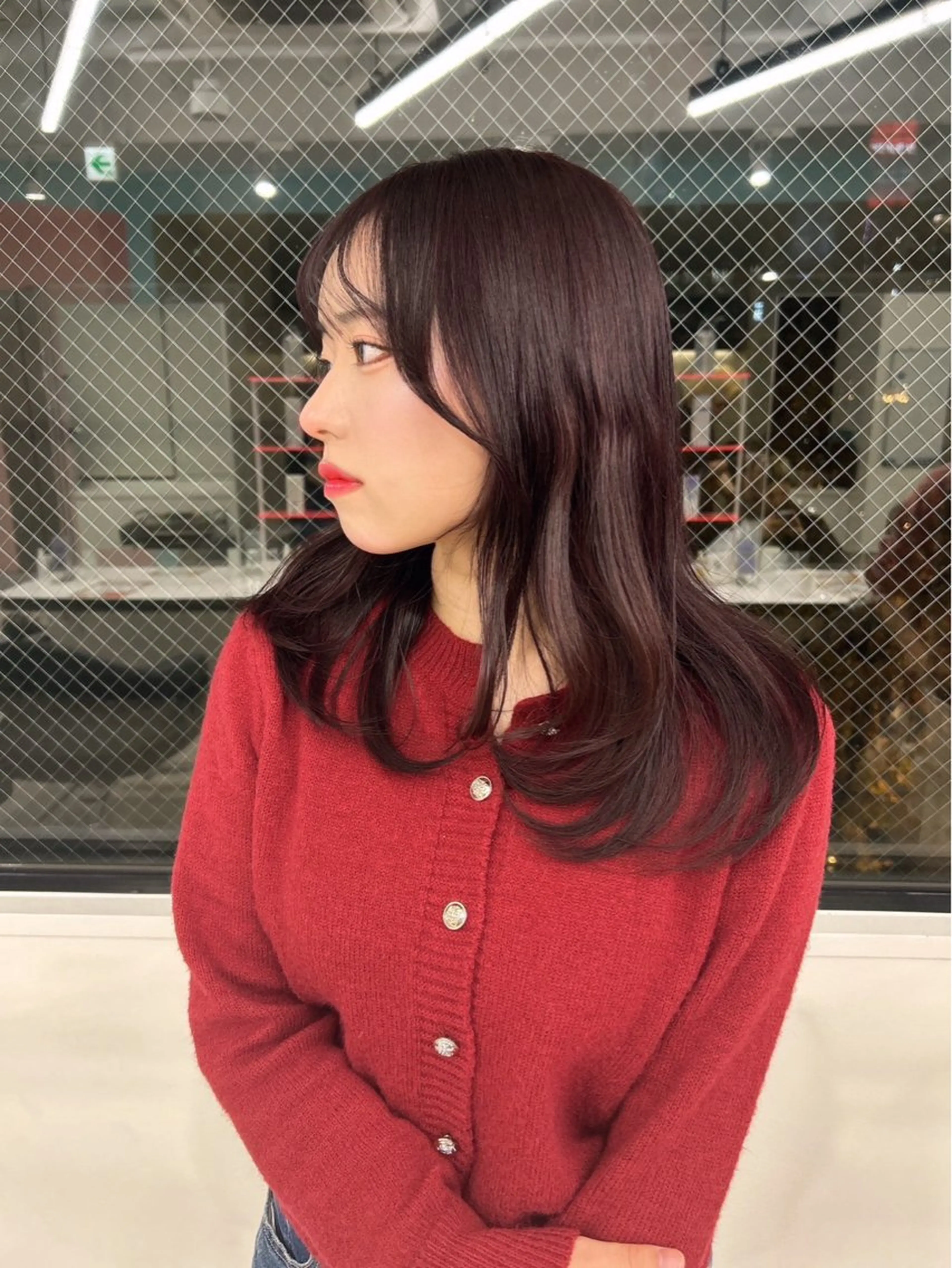 ロング カラー エフェクトブリーチ／ レイヤーカット／翔のヘアスタイル