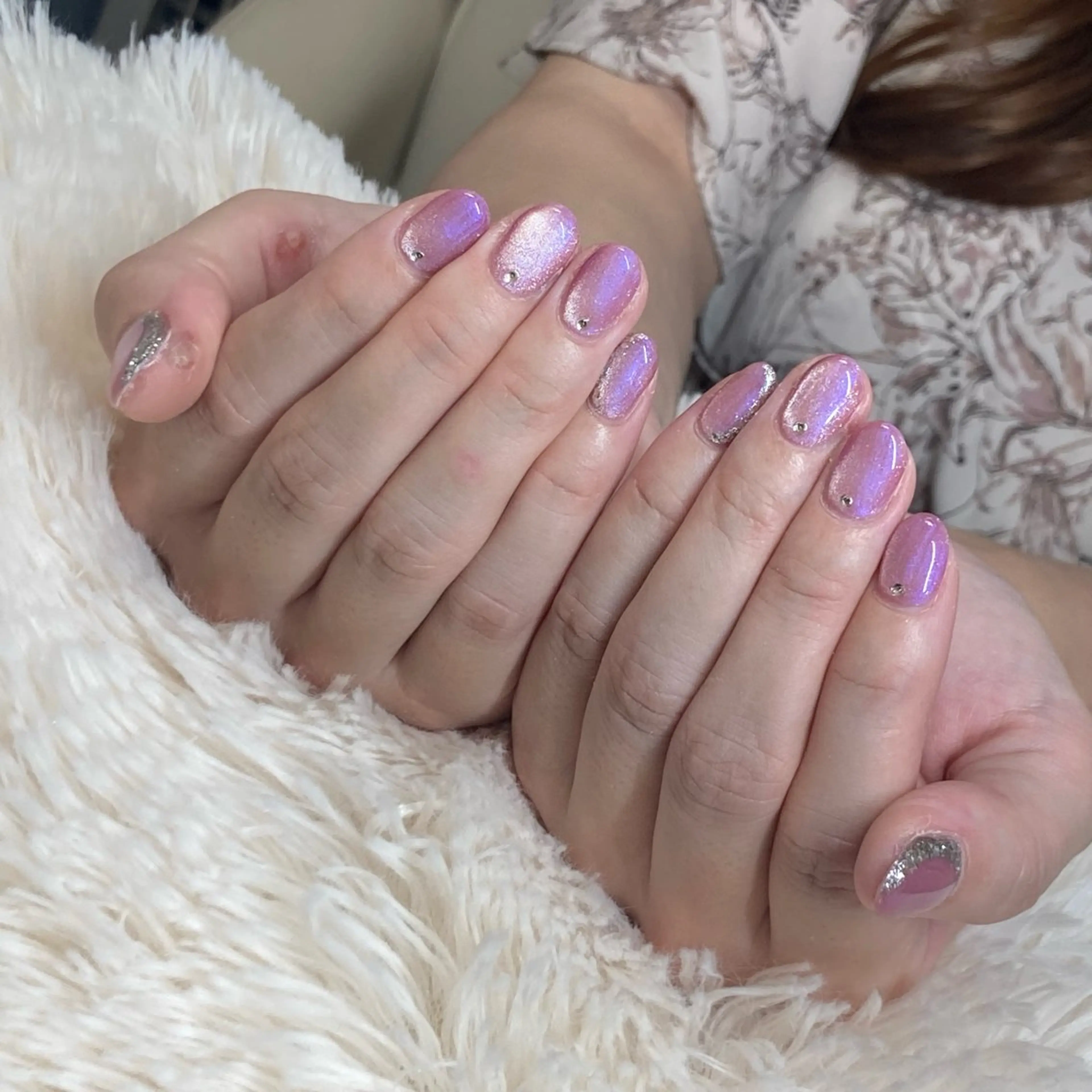 ネイル ラメ(グリッター) nail salon　share所属・Share wakanaのネイルデザイン