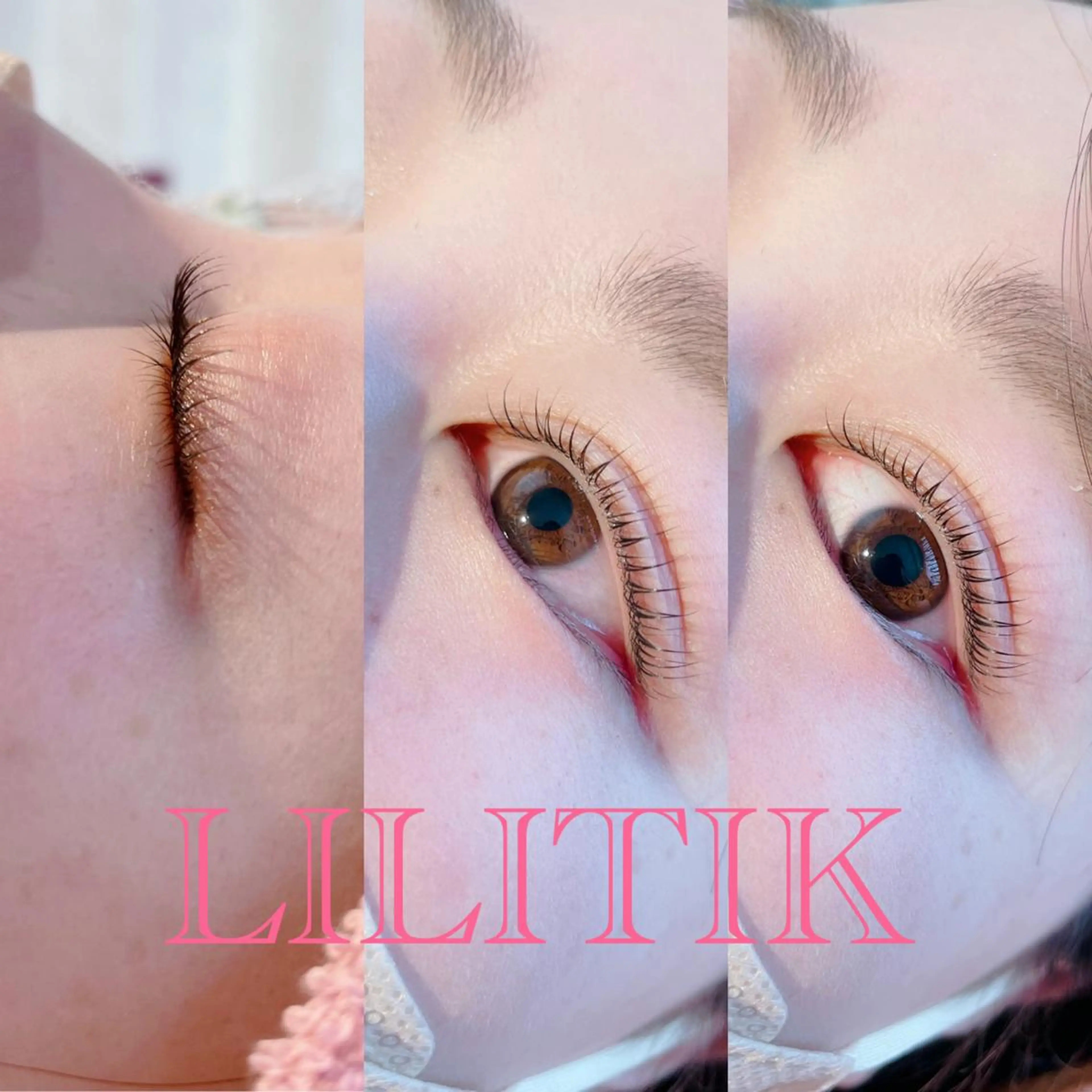 🎀上下ラッシュリフトパーマ👀🎀瞼、まつ毛の状態により下まつ毛施術できない場合有🙇‍♀️※お直しはできません。の写真