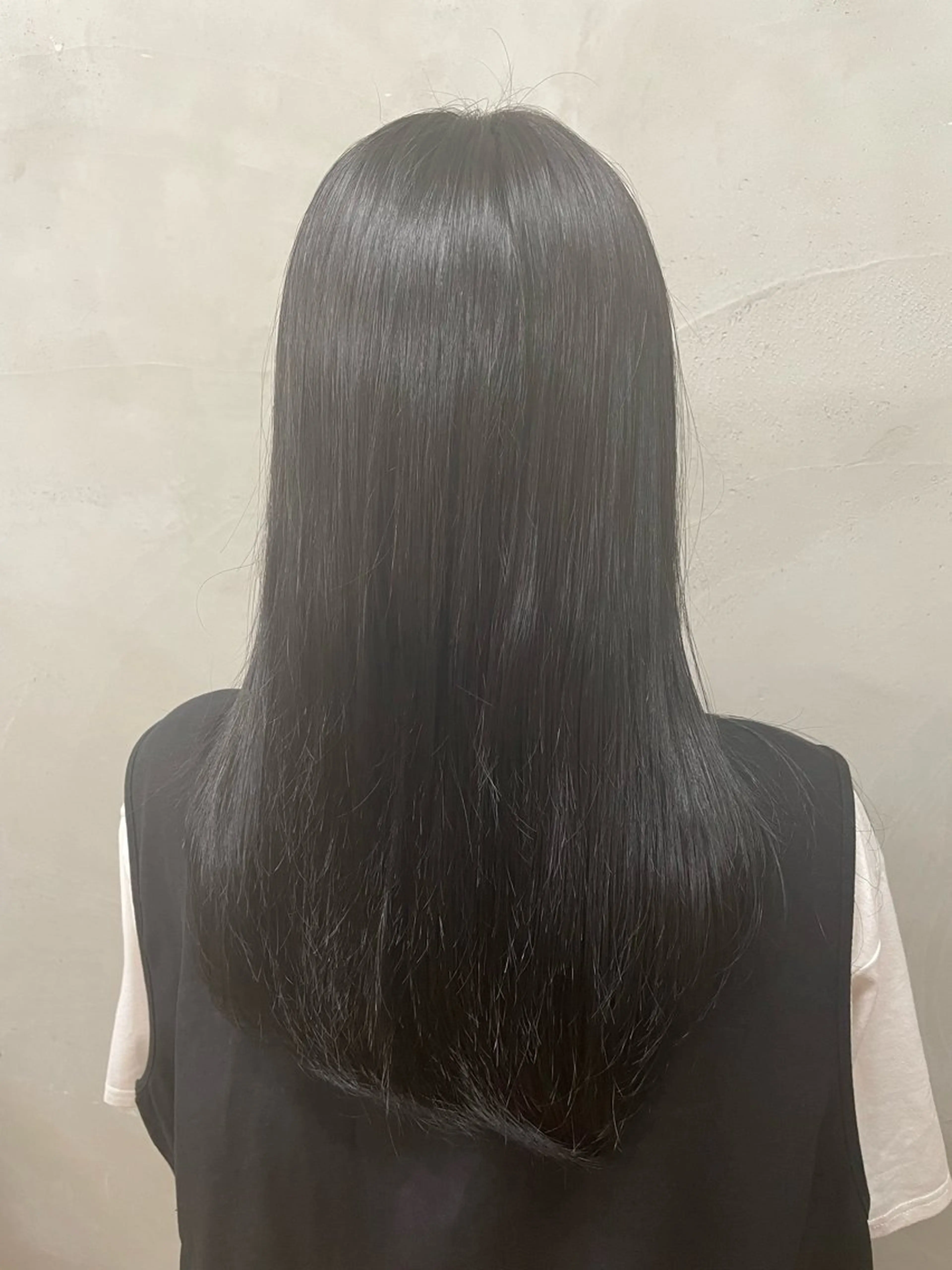 セミロング カラー 🌙米谷 拓海のヘアスタイル