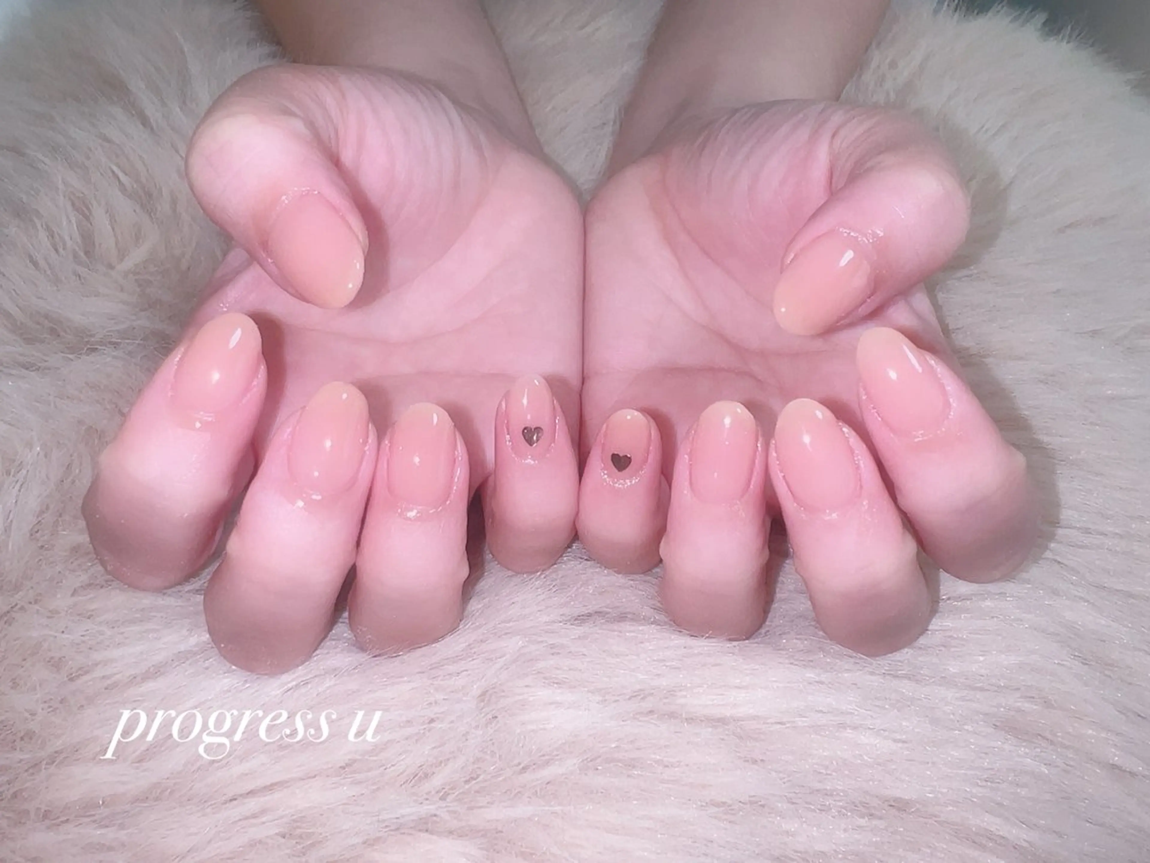 【ジェル】ワンカラー🤍の写真