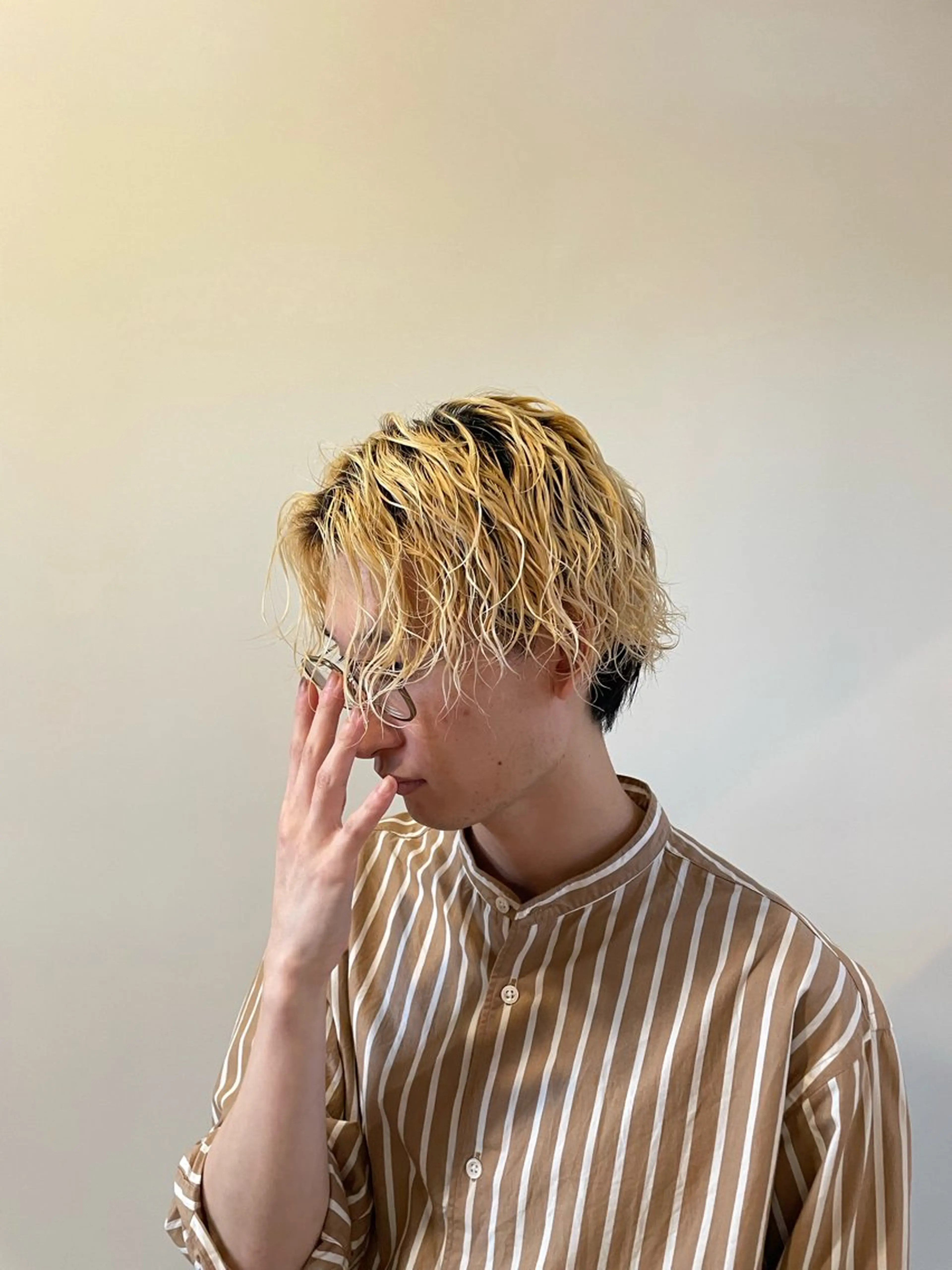 パーマ メンズ 大人ショート🥂みつ はし こうだい🦕のヘアスタイル