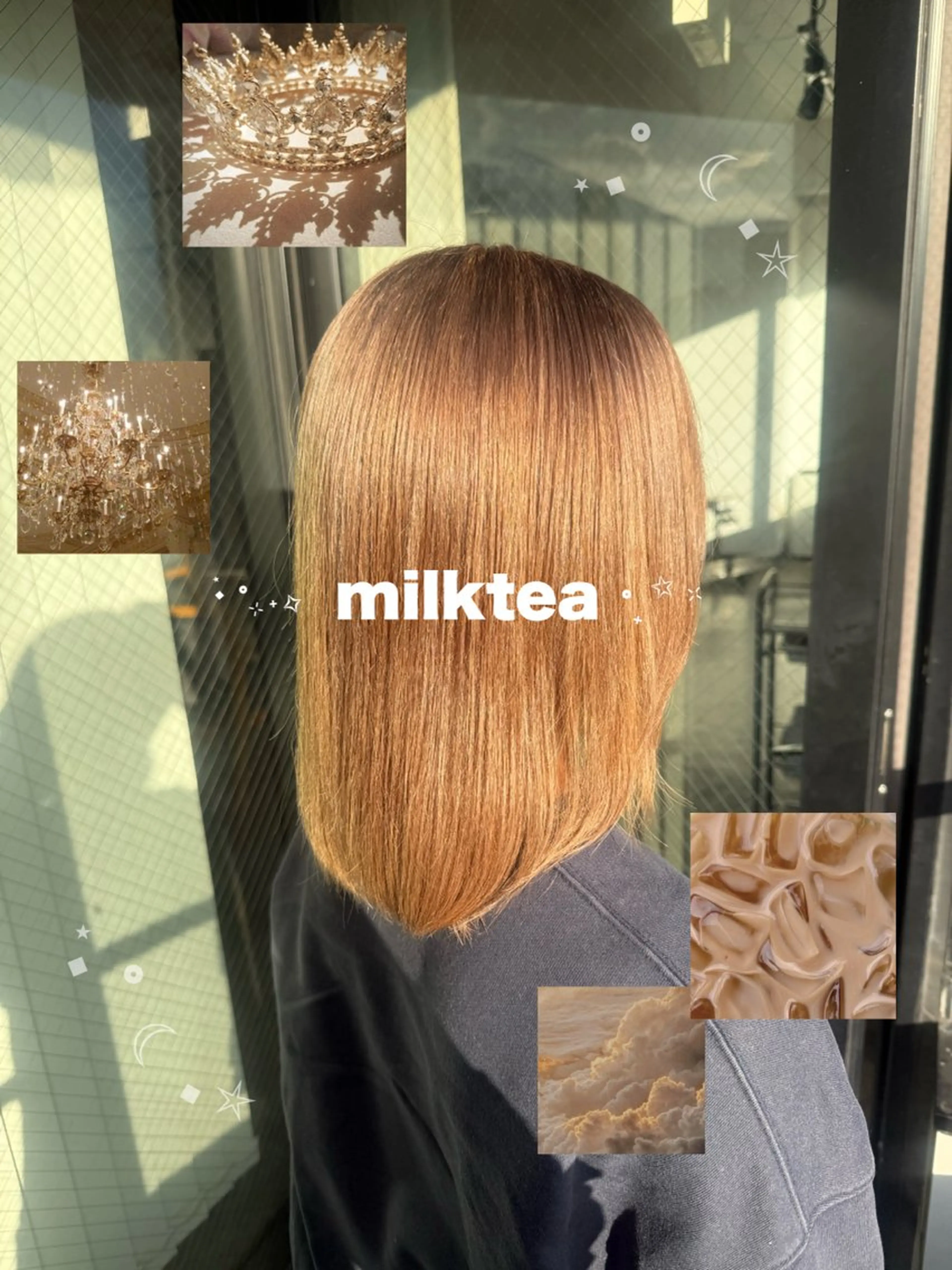 セミロング カラー ベージュカラー ブリーチ ケアブリーチ 透明感カラー ダブルカラー 🫟ブリーチモデル/ 艶カラー /みきのヘアスタイル