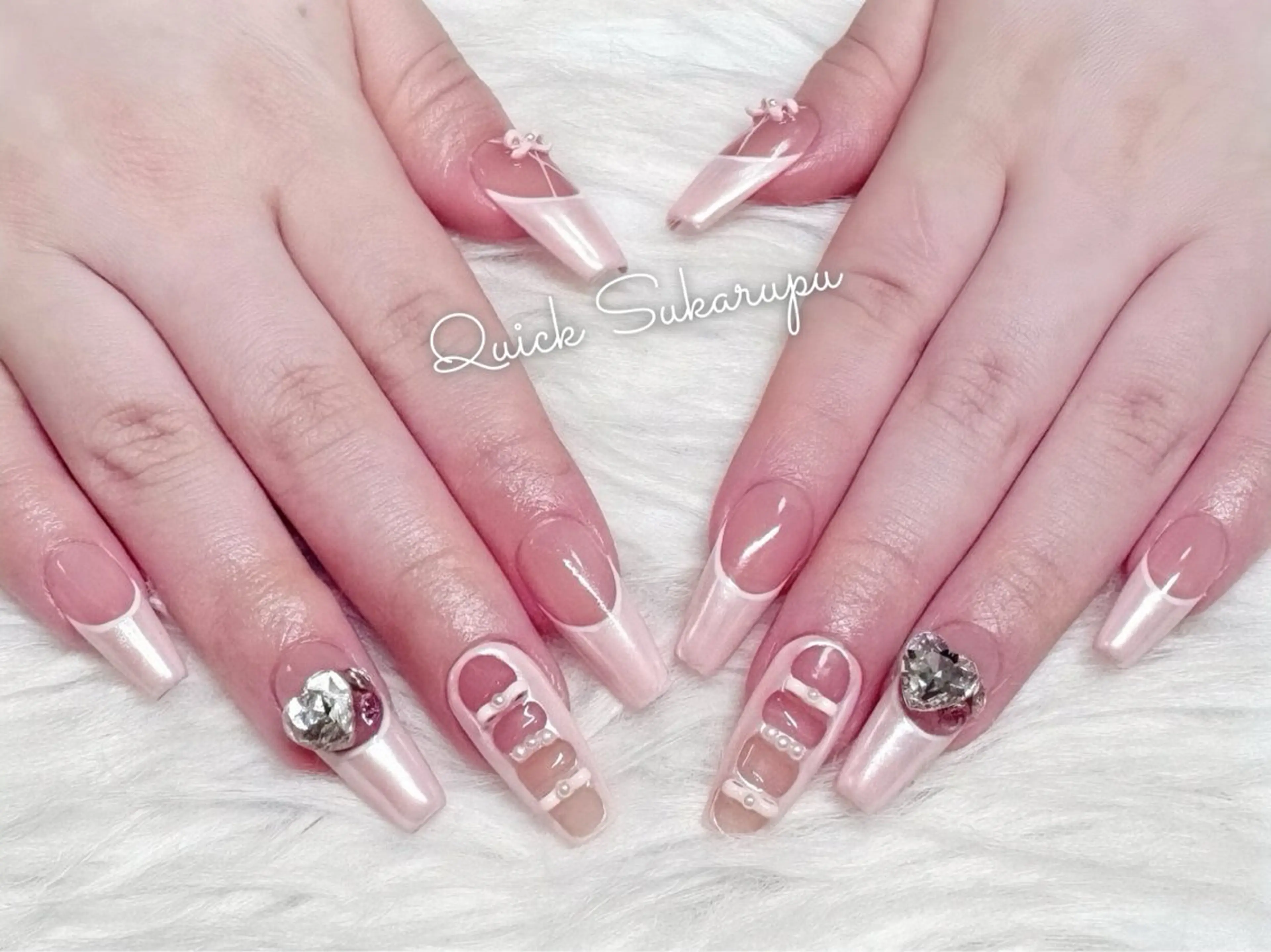 ネイル ハンドネイル Quick Sukarupu 高田馬場店所属・Quick Sukarupuのネイルデザイン