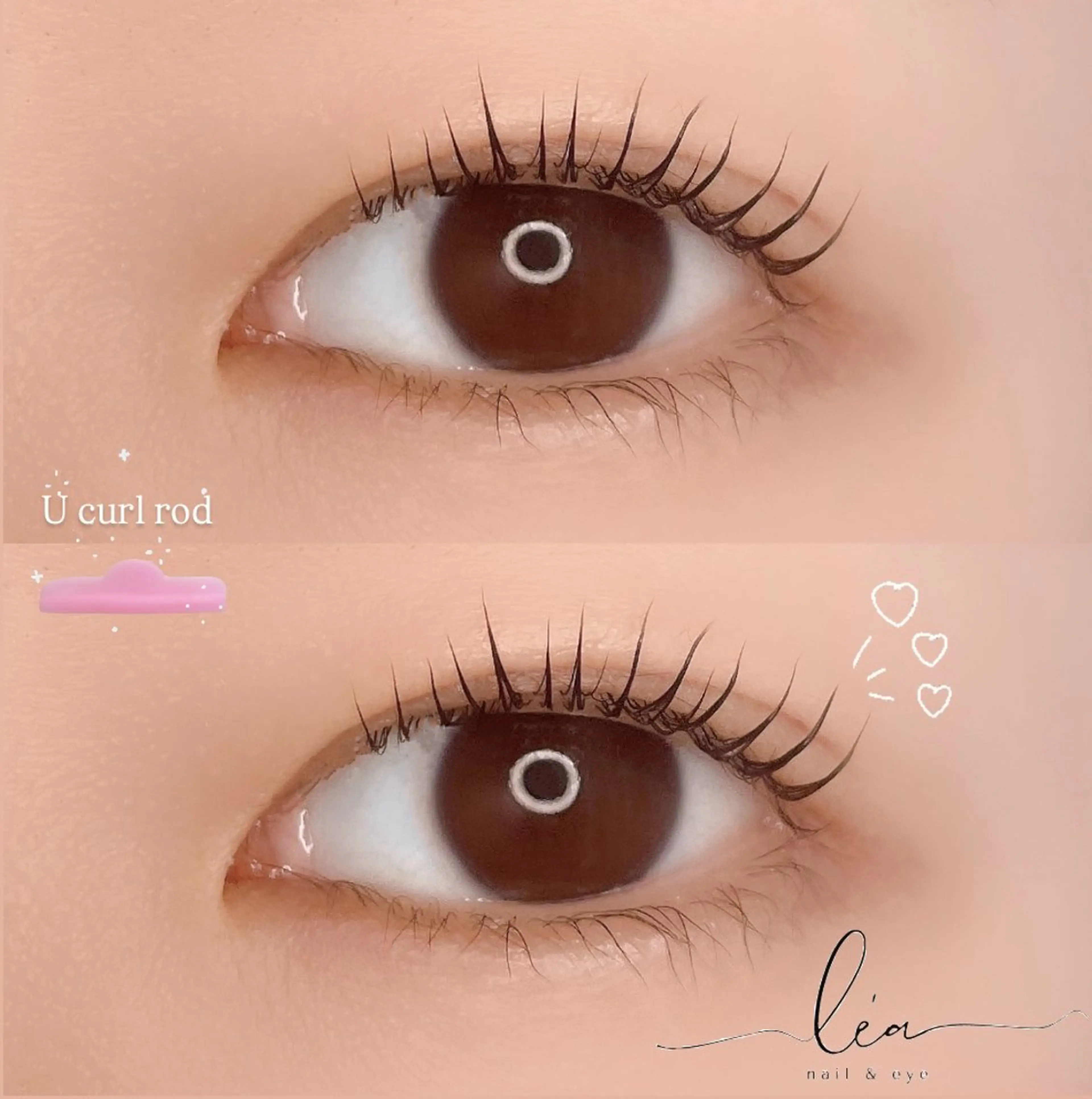 マツエク・マツパ 一重×まつ毛パーマ マツエク le'a - nail & eye -所属・le'a nail&eyeのマツエク・マツパデザイン