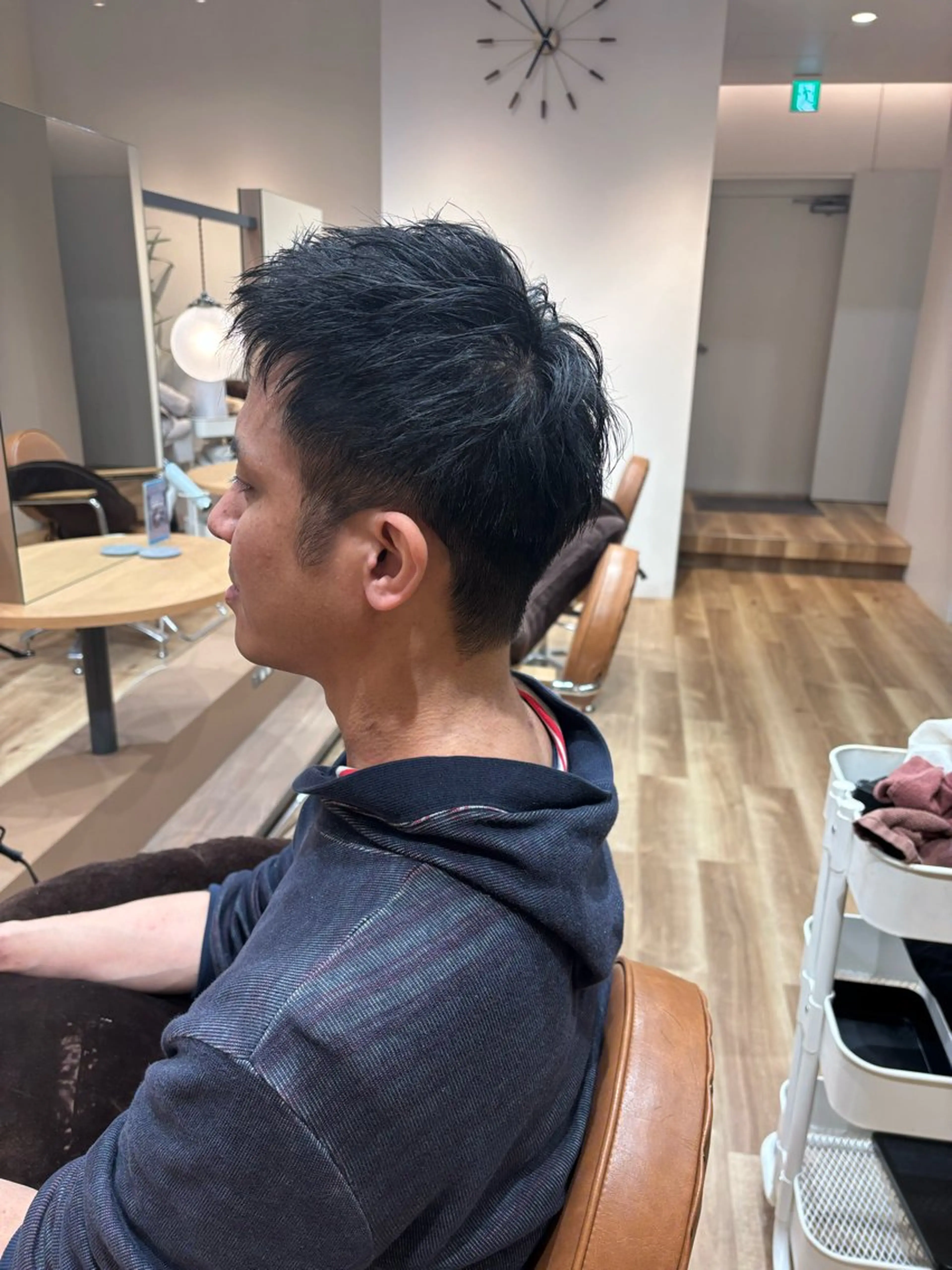 メンズ 南 颯七のヘアスタイル