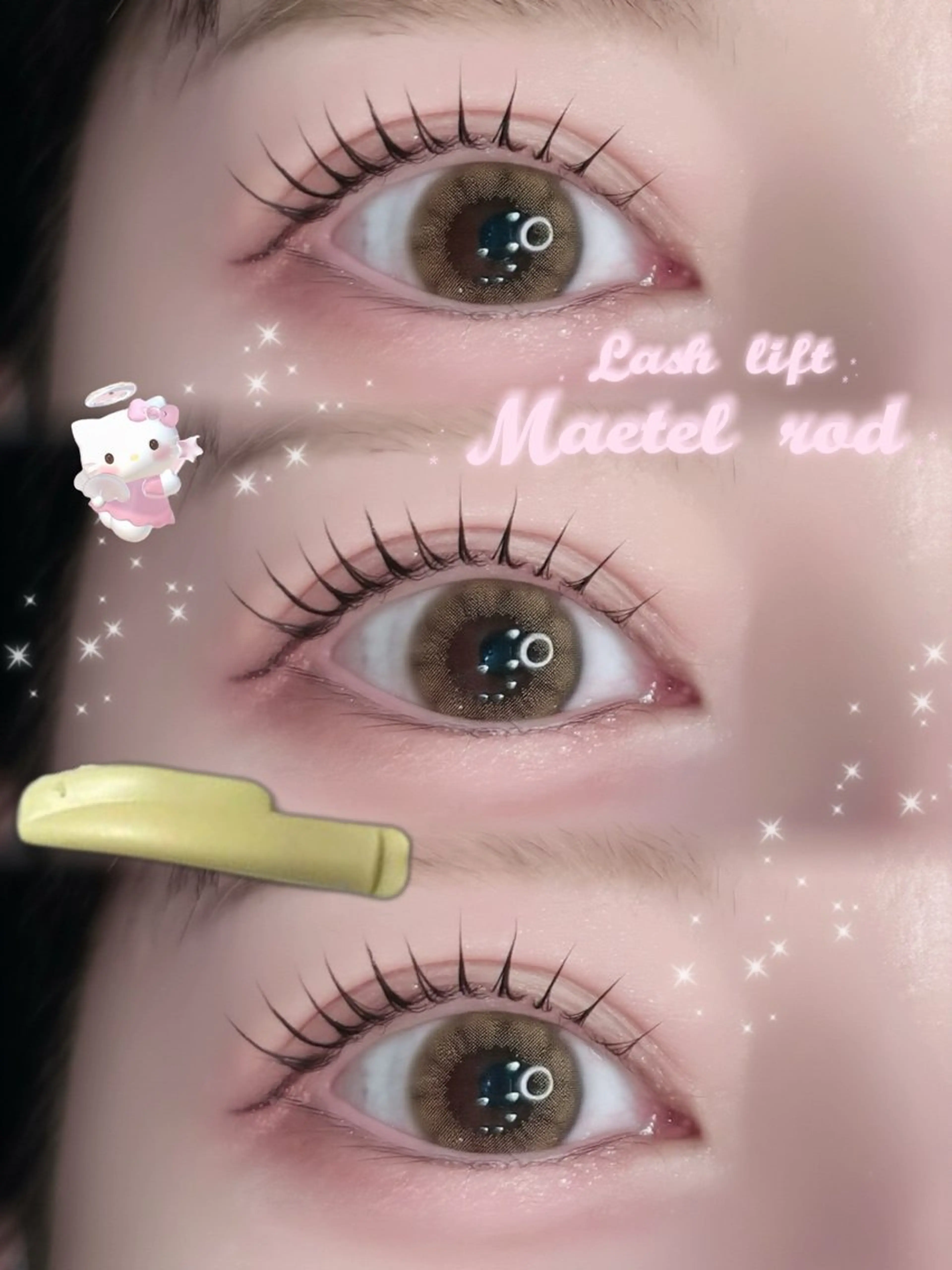 マツエク・マツパ まつげパーマ マツパ miho 【韓国束感まつげ】のマツエク・マツパデザイン