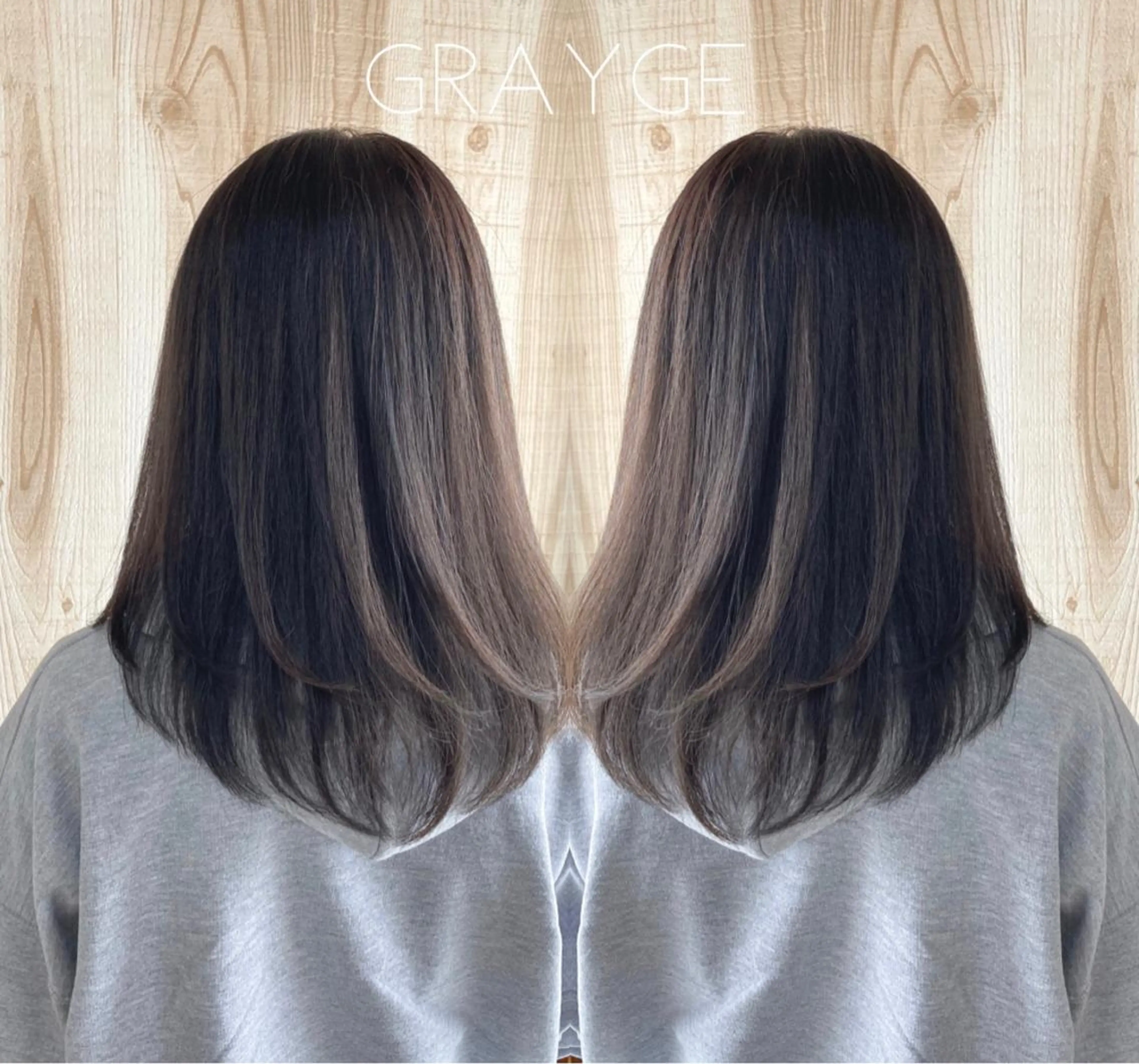 セミロング カラー 山崎 翼のヘアスタイル