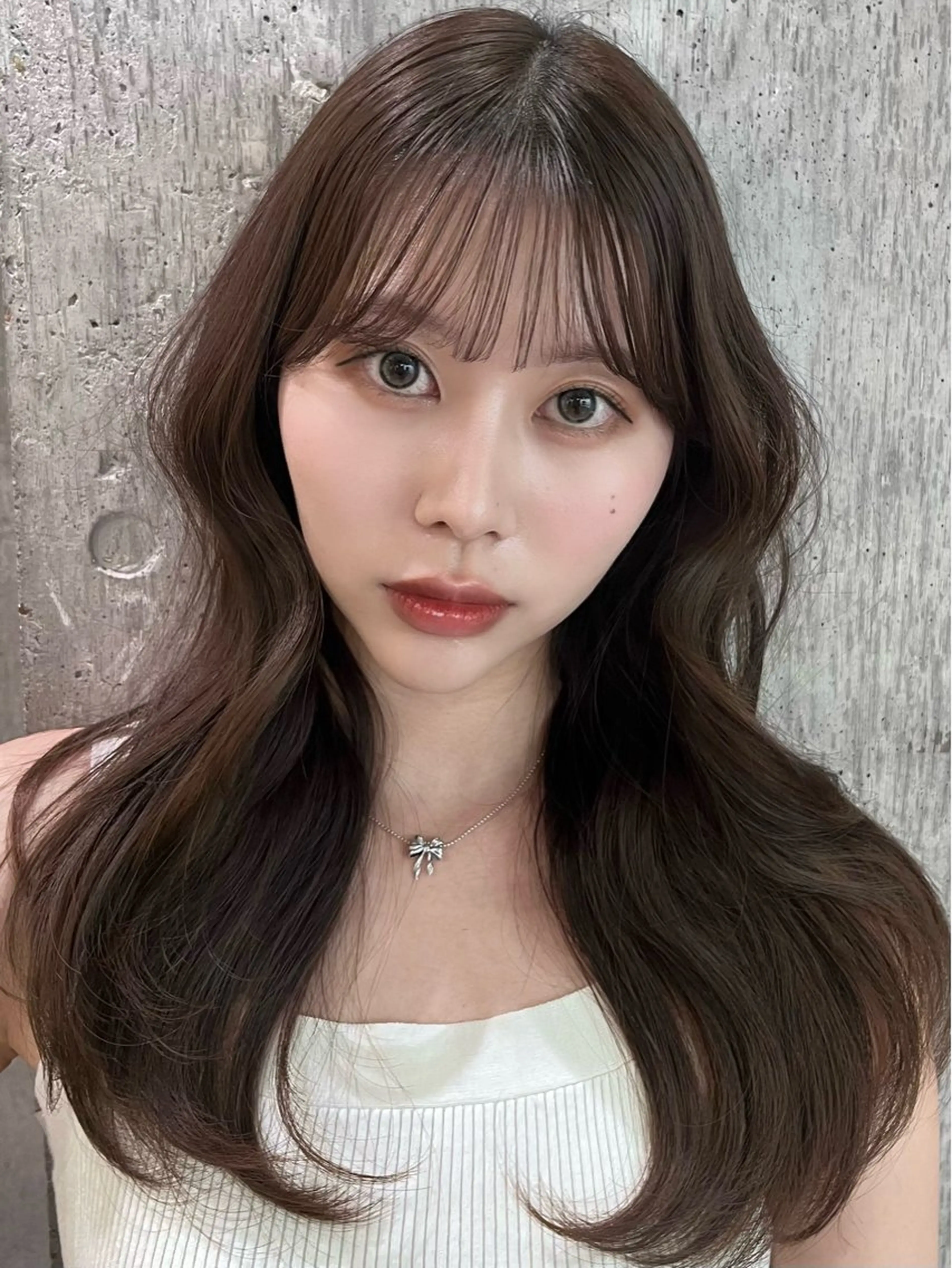 ロング カラー ロングカット/ うる艶カラー/ユイのヘアスタイル