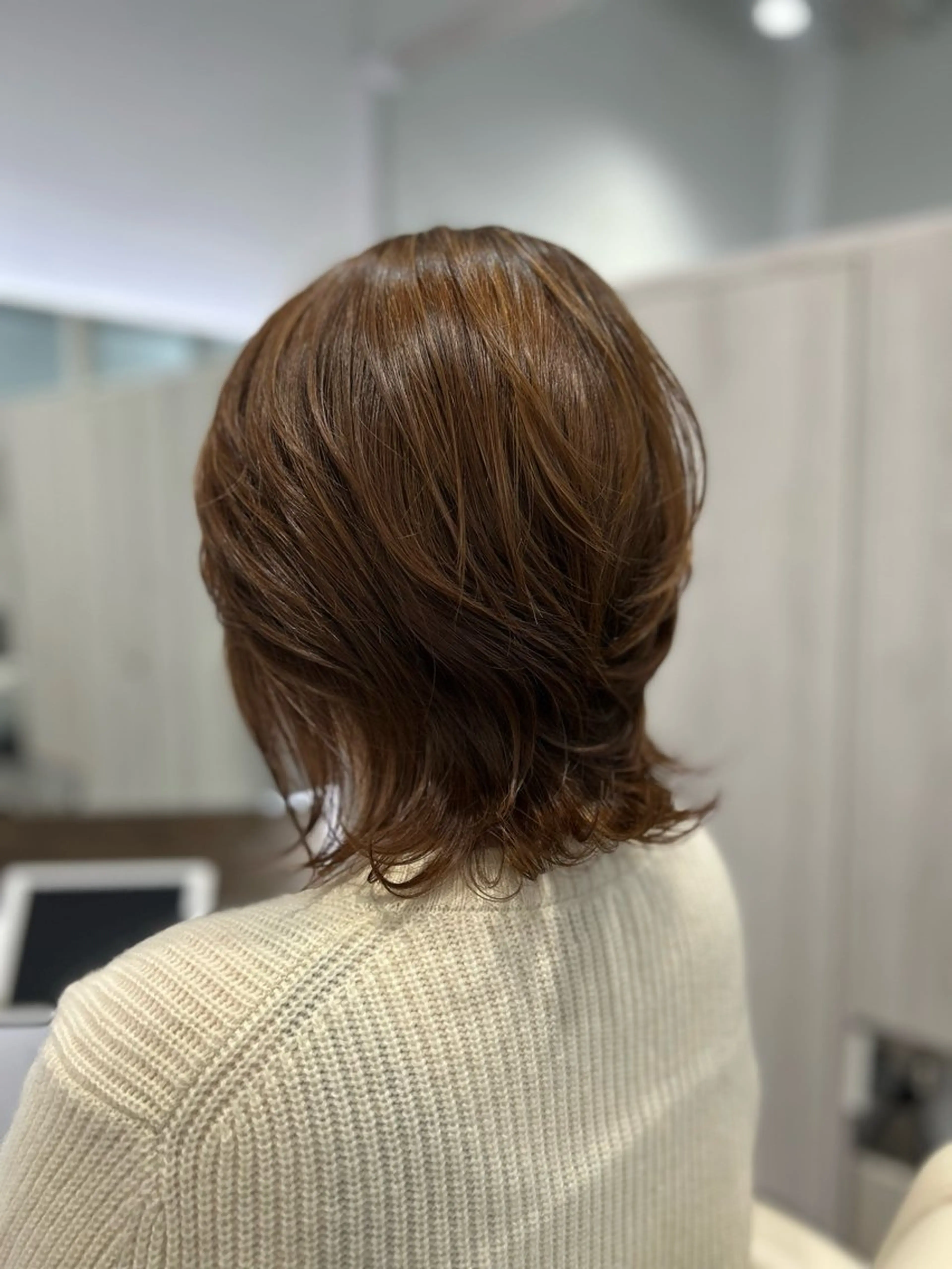 ミディアム sign HAIR INNOVATION 錦糸町所属・吉田　龍太 口コミ高評価/錦糸町のヘアスタイル