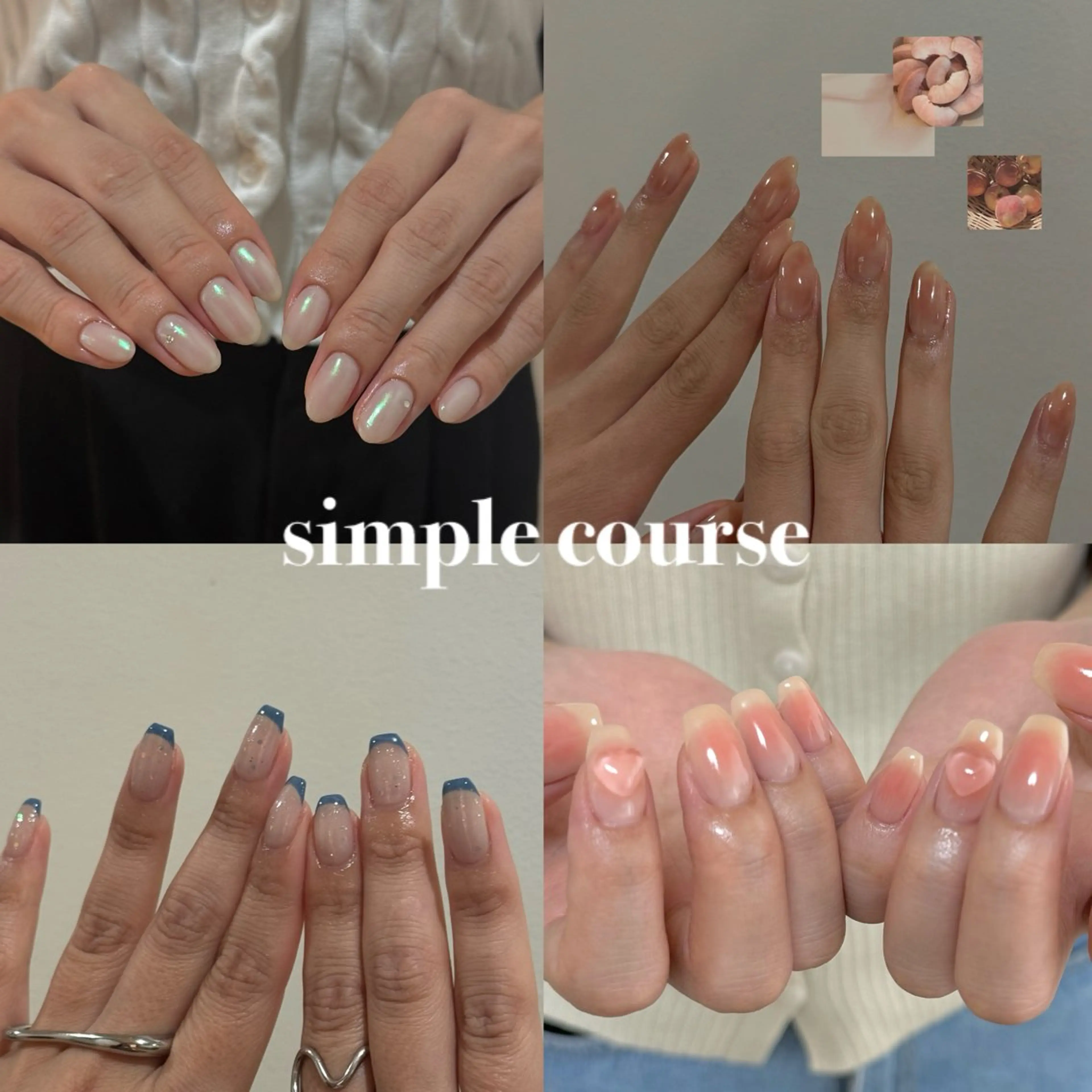 ミニモ新規限定価格‼︎（オフ込）デザイン持ち込み（simple course）の写真