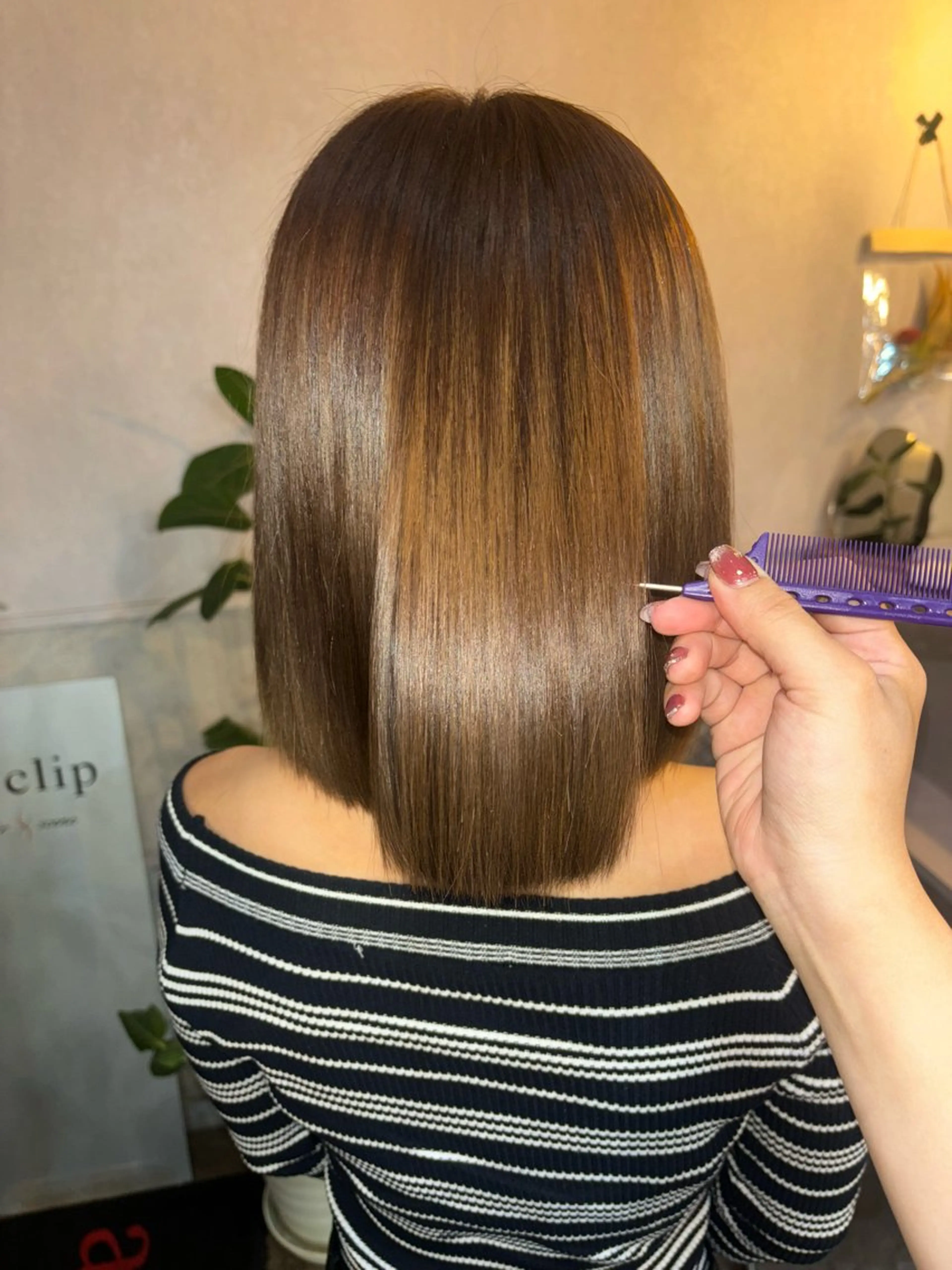 ミディアム ar clip表参道所属・💜髪質改善/ 艶カラー/ミナ🩷のヘアスタイル