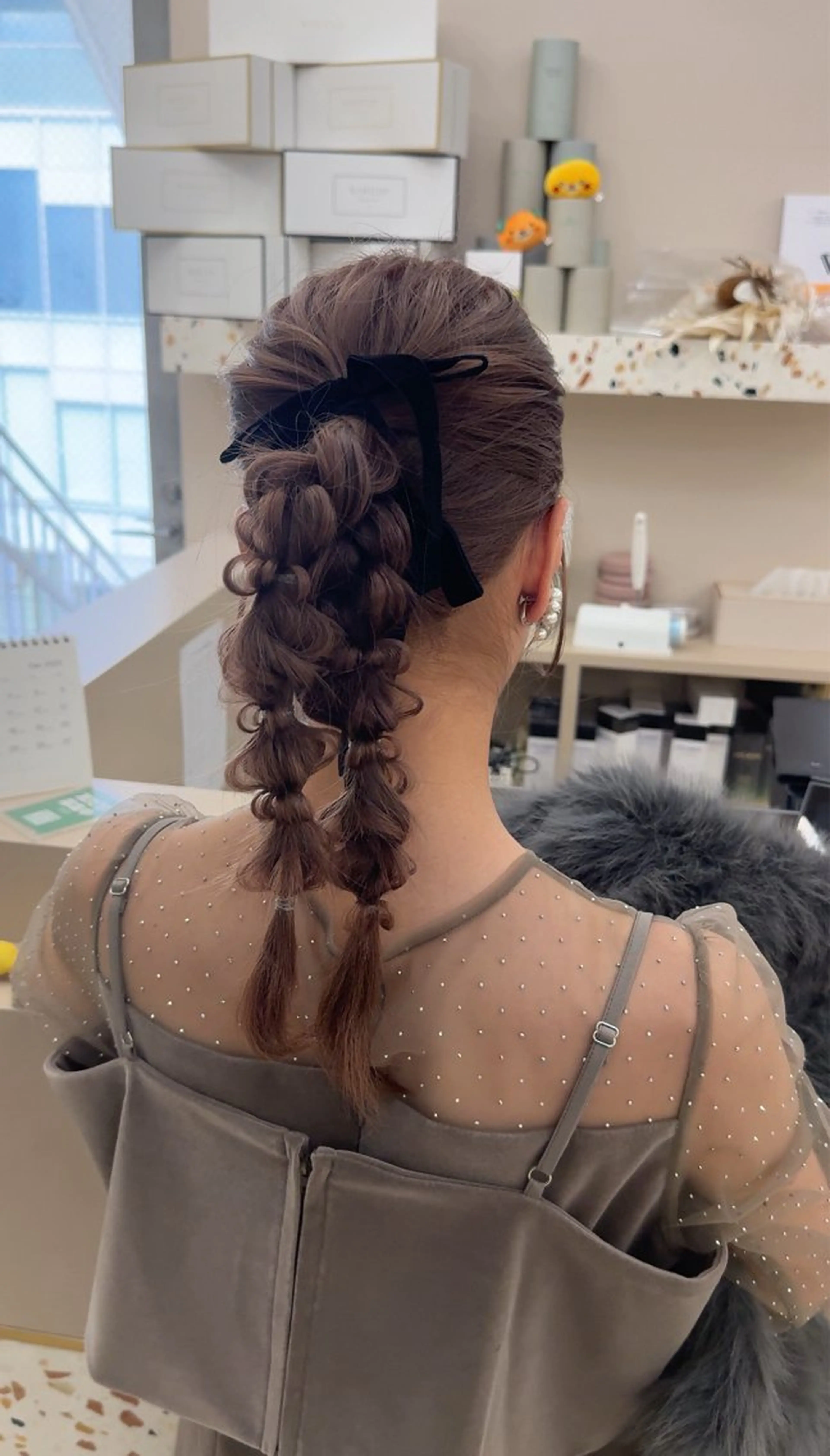 ロング 野村 真白のヘアスタイル