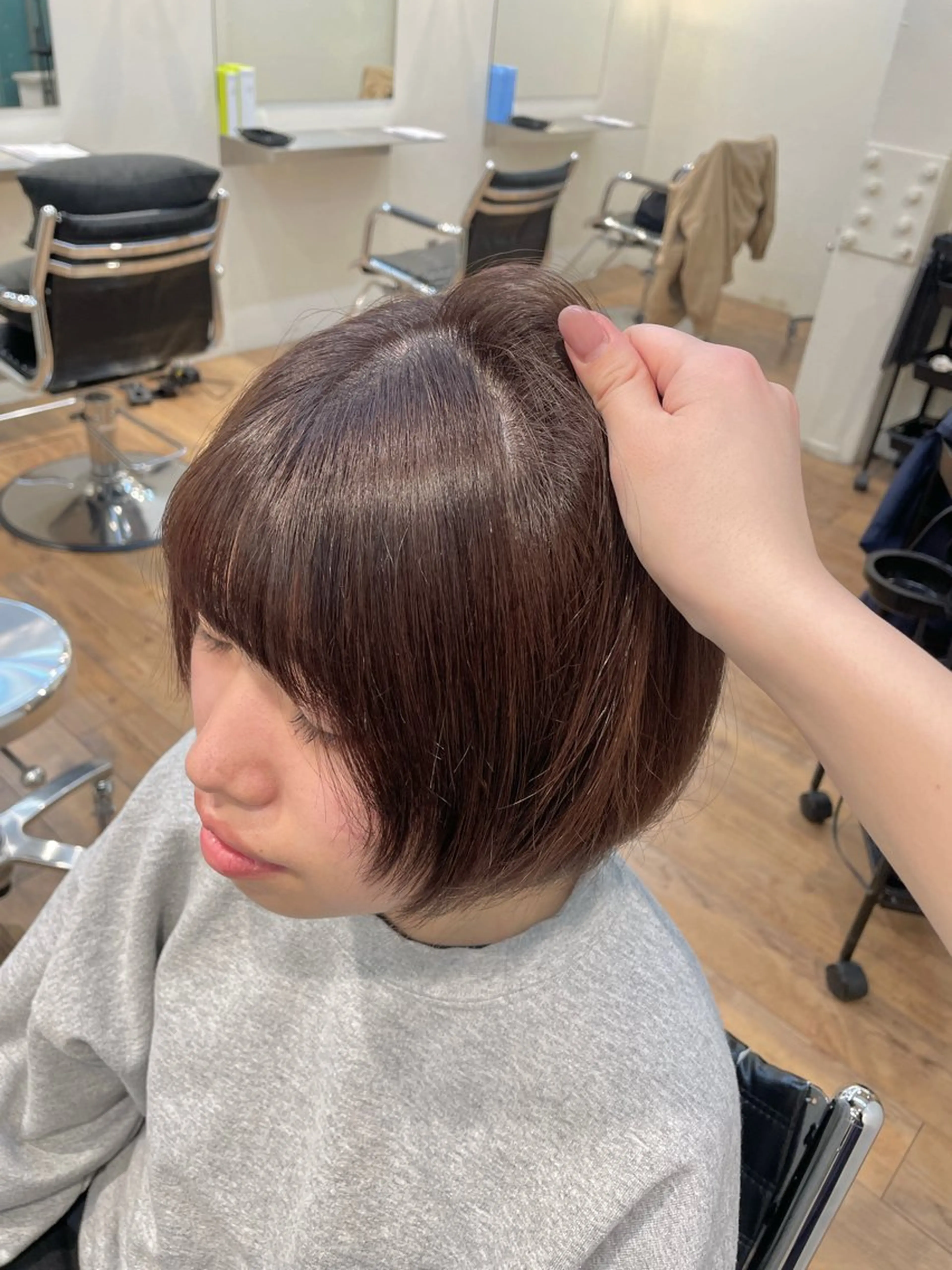 カラー カット トリートメント 暖色/透明感カラー /nanami★のヘアスタイル