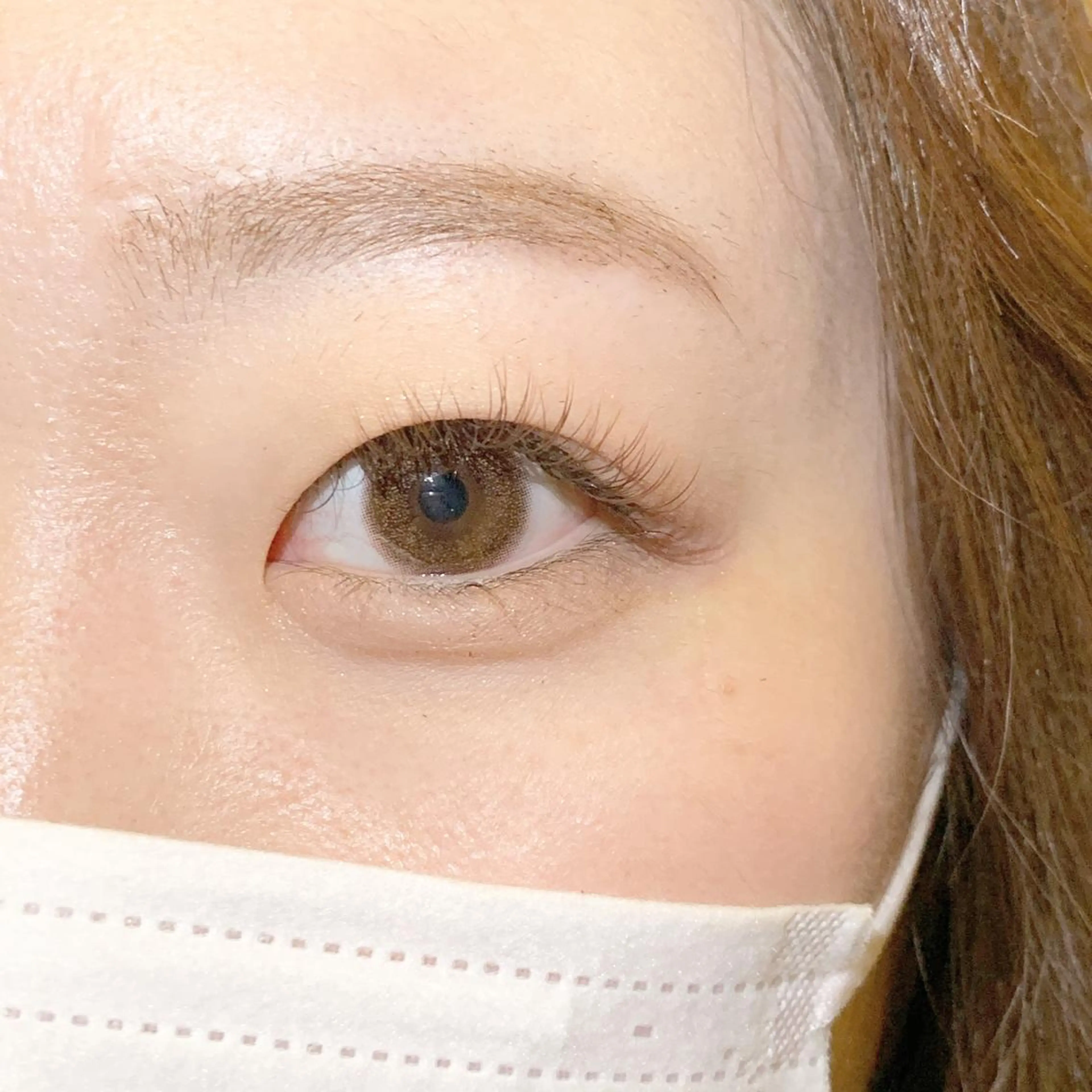 マツエク・マツパ カラーマツエク SALON所属・【SALON】東海市 神崎里奈の眉毛・アイブロウイメージ