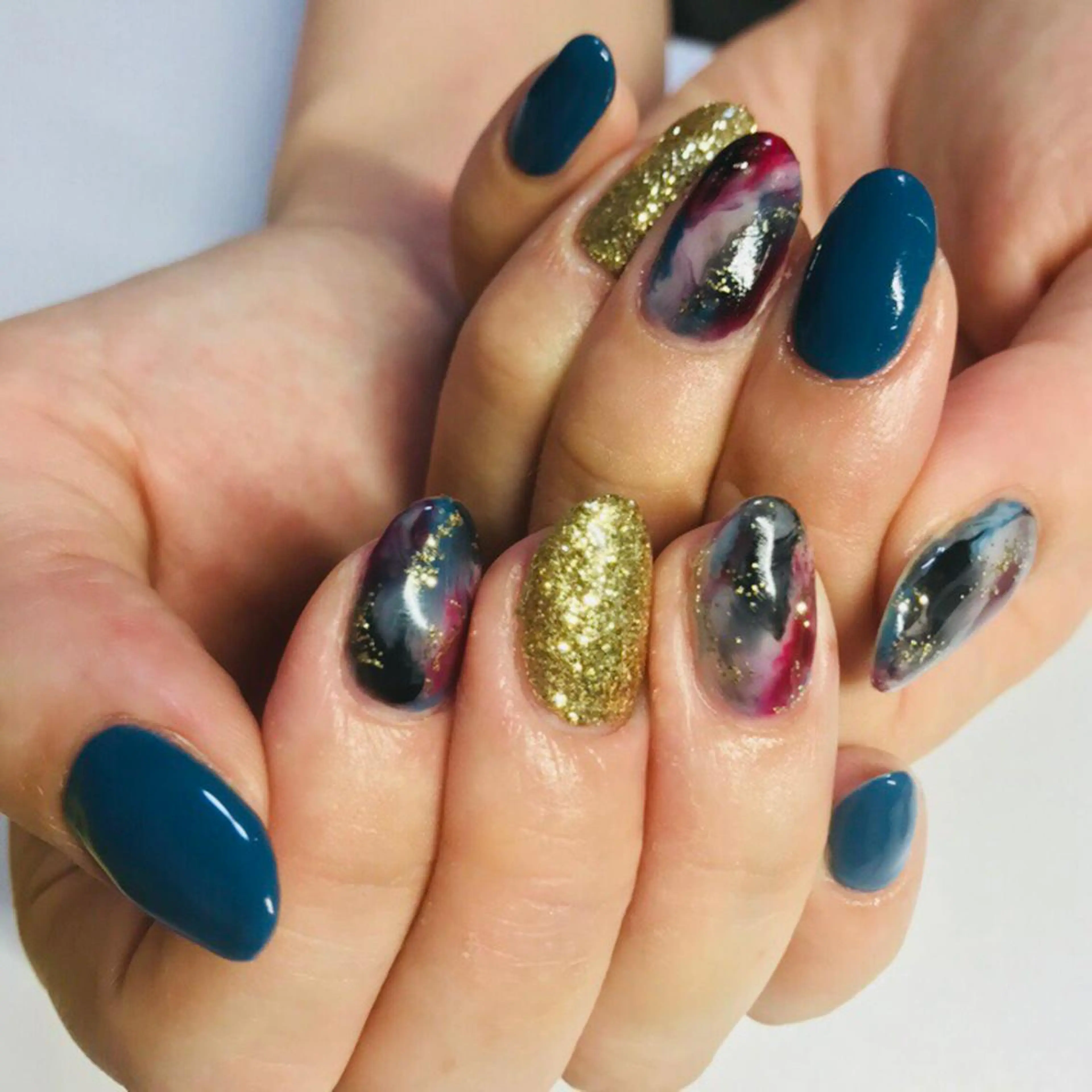 ネイル ハンドネイル フットネイル 菊地 里沙のネイルデザイン