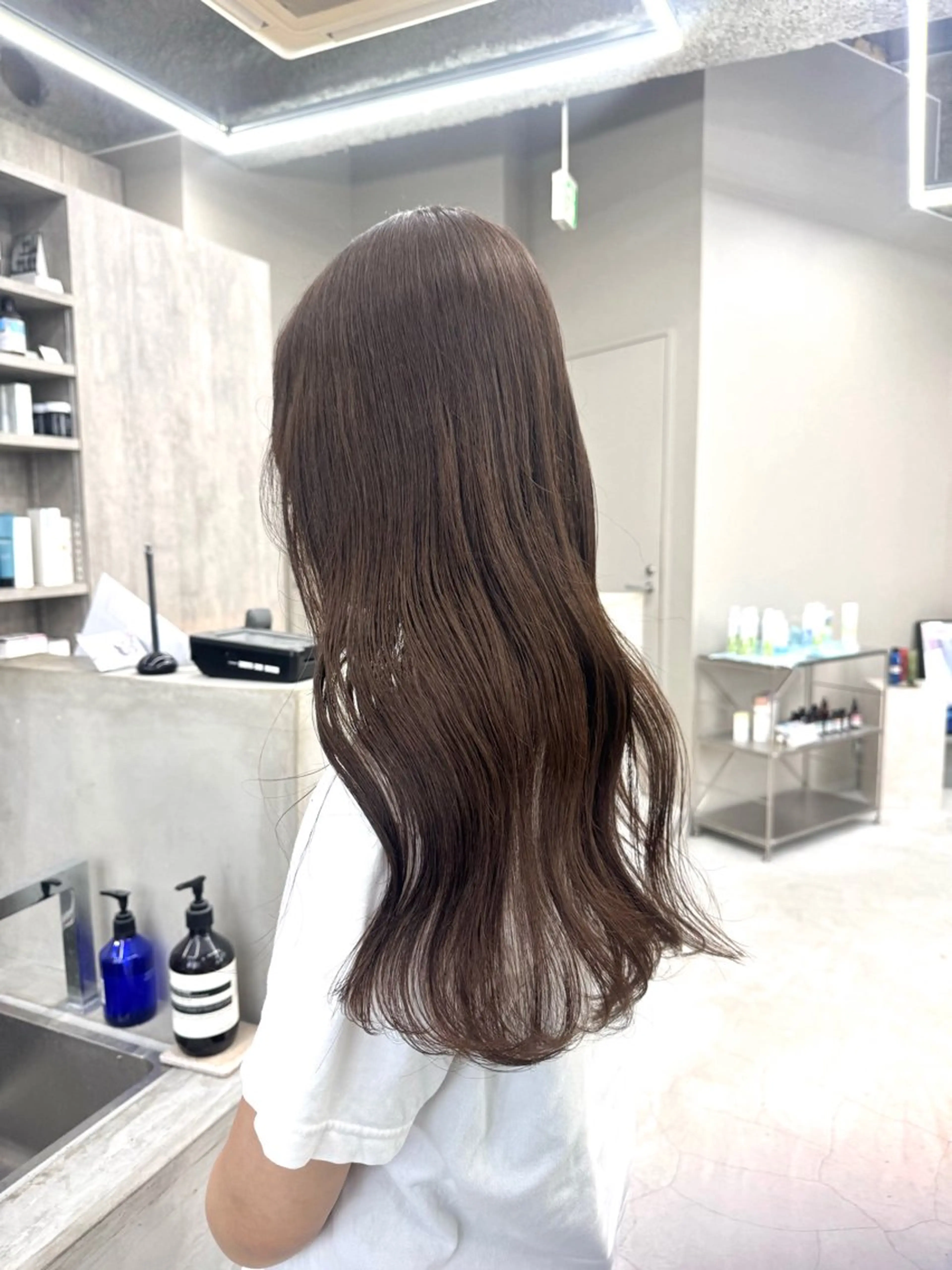 ロング ヘアカラー kurune所属・kurune chikaのヘアスタイル