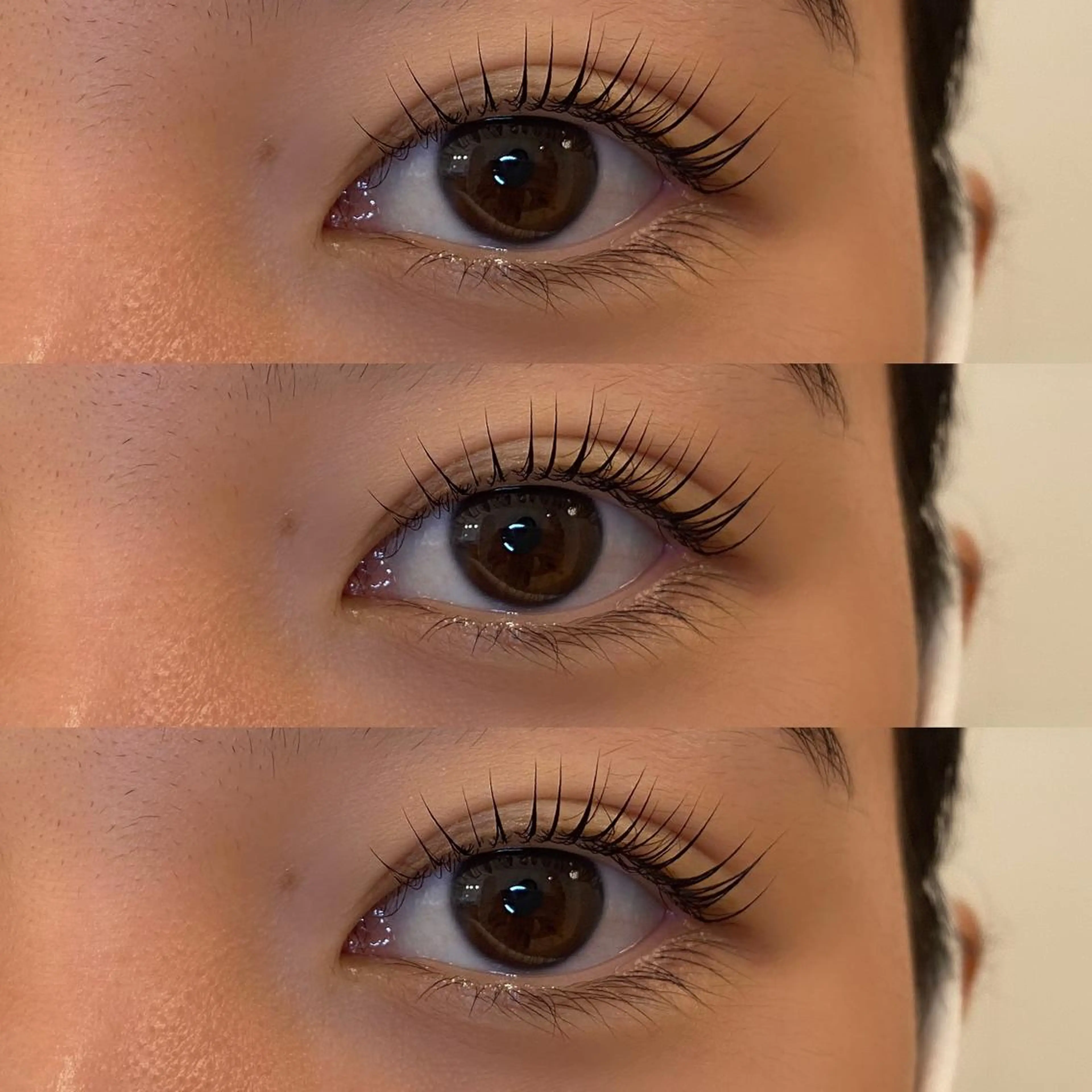 マツエク・マツパ パリジェンヌラッシュリフト miin所属・MIZUHO .のマツエク・マツパデザイン