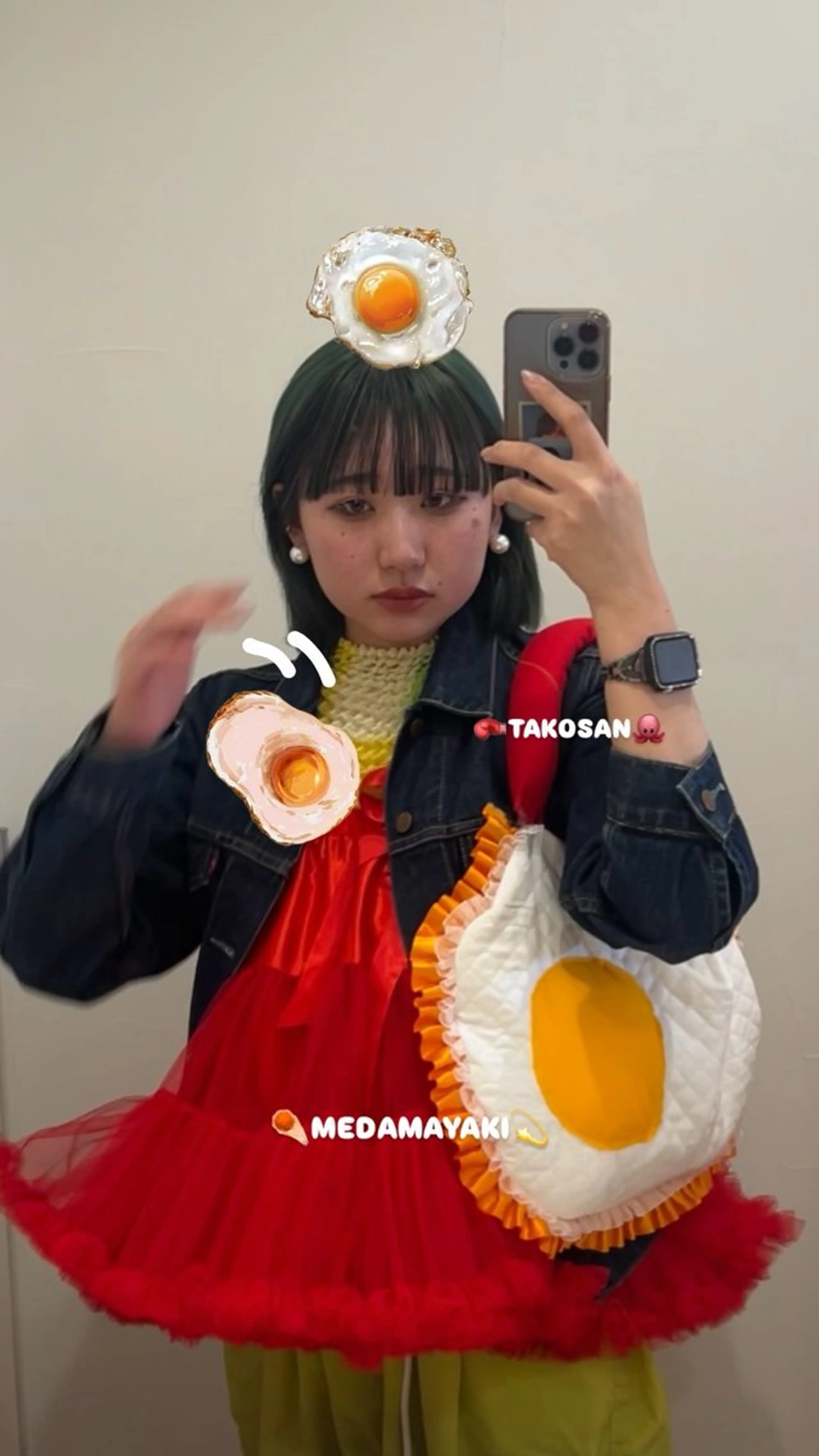 ミディアム カラー 岡山ハイトーン・ ルーツカラー/こもものヘアスタイル