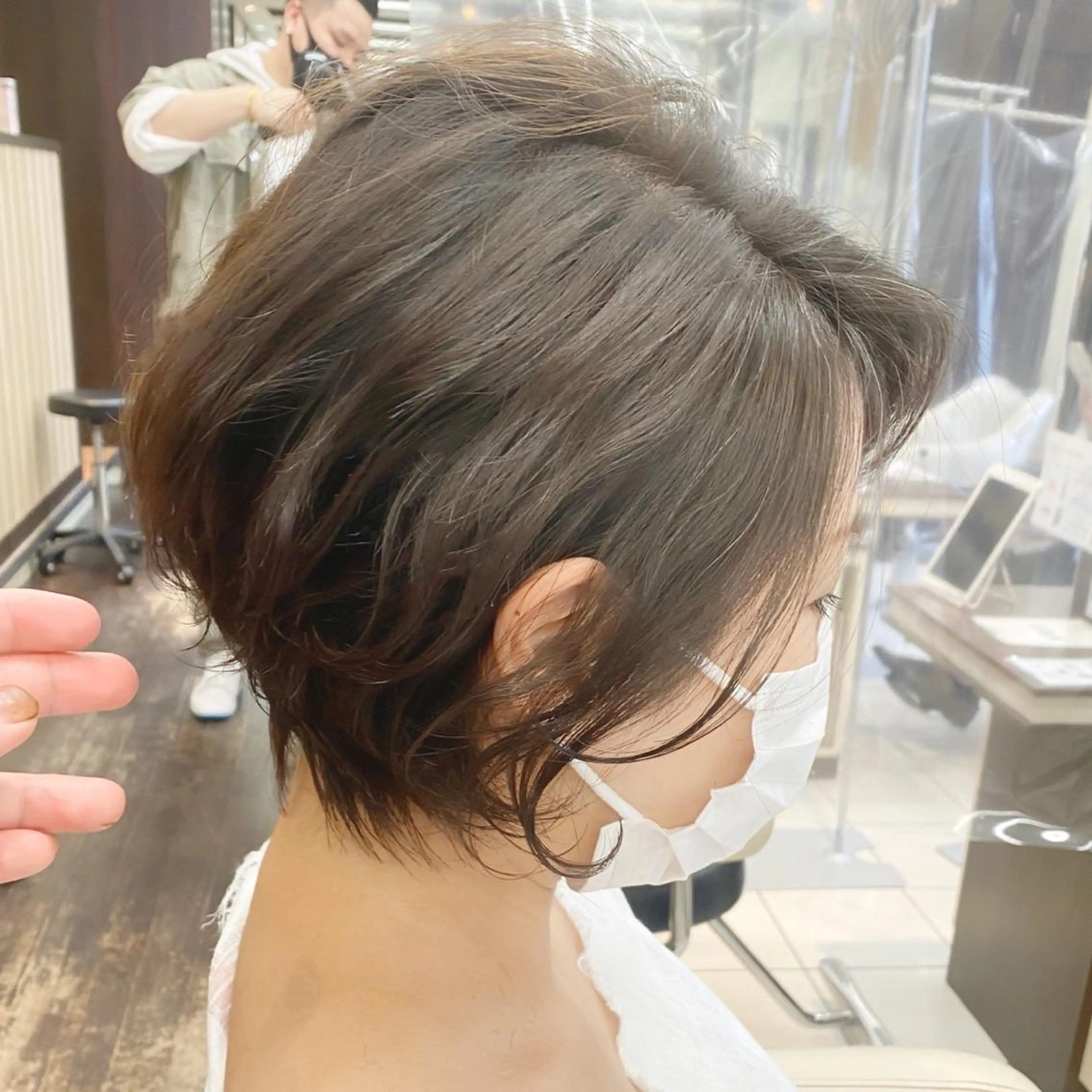 ショート パーマ ショートボブ ボブ ショートヘア デジタルパーマ ✨指名No1✨ 鈴木　秀輔のヘアスタイル