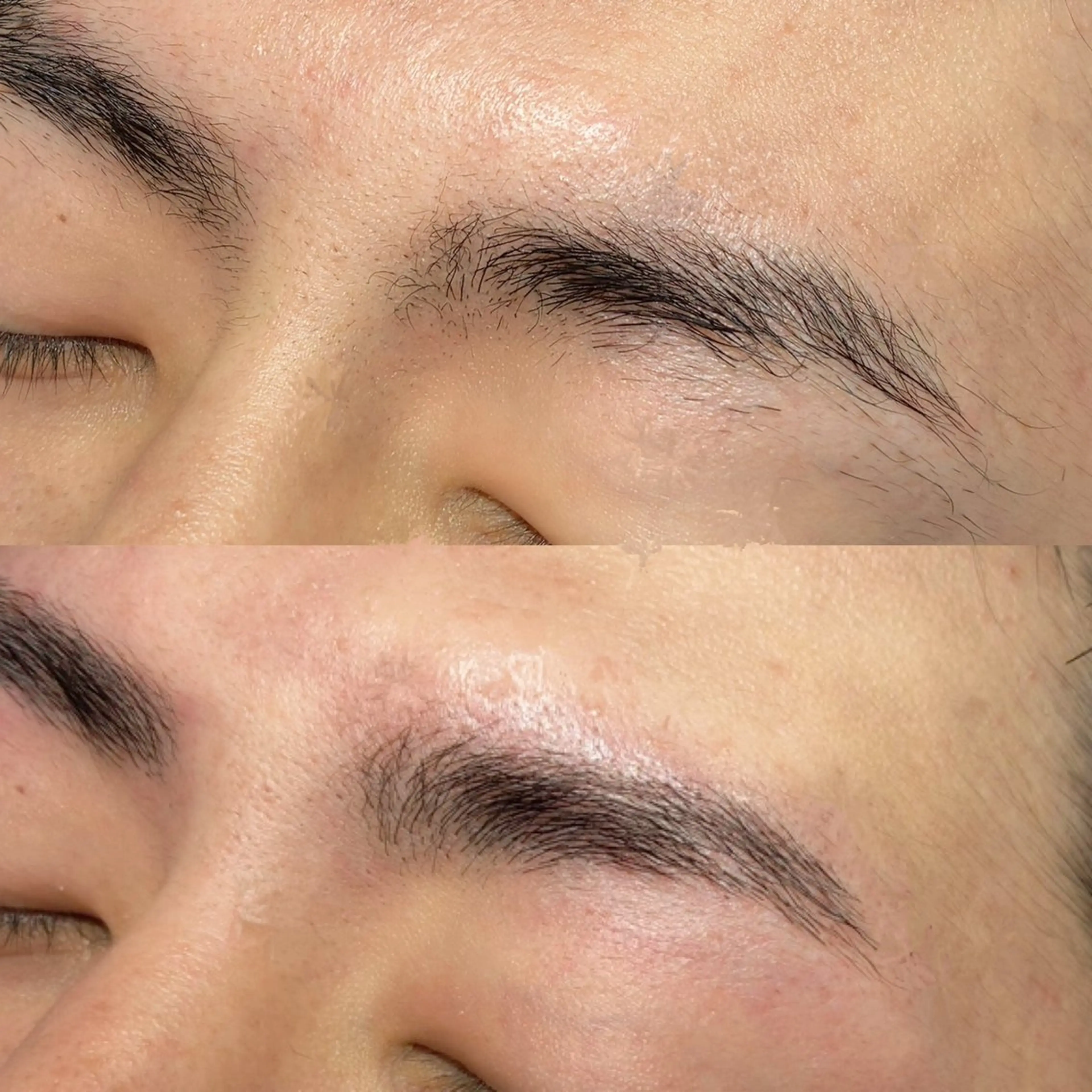 眉毛ワックスの写真