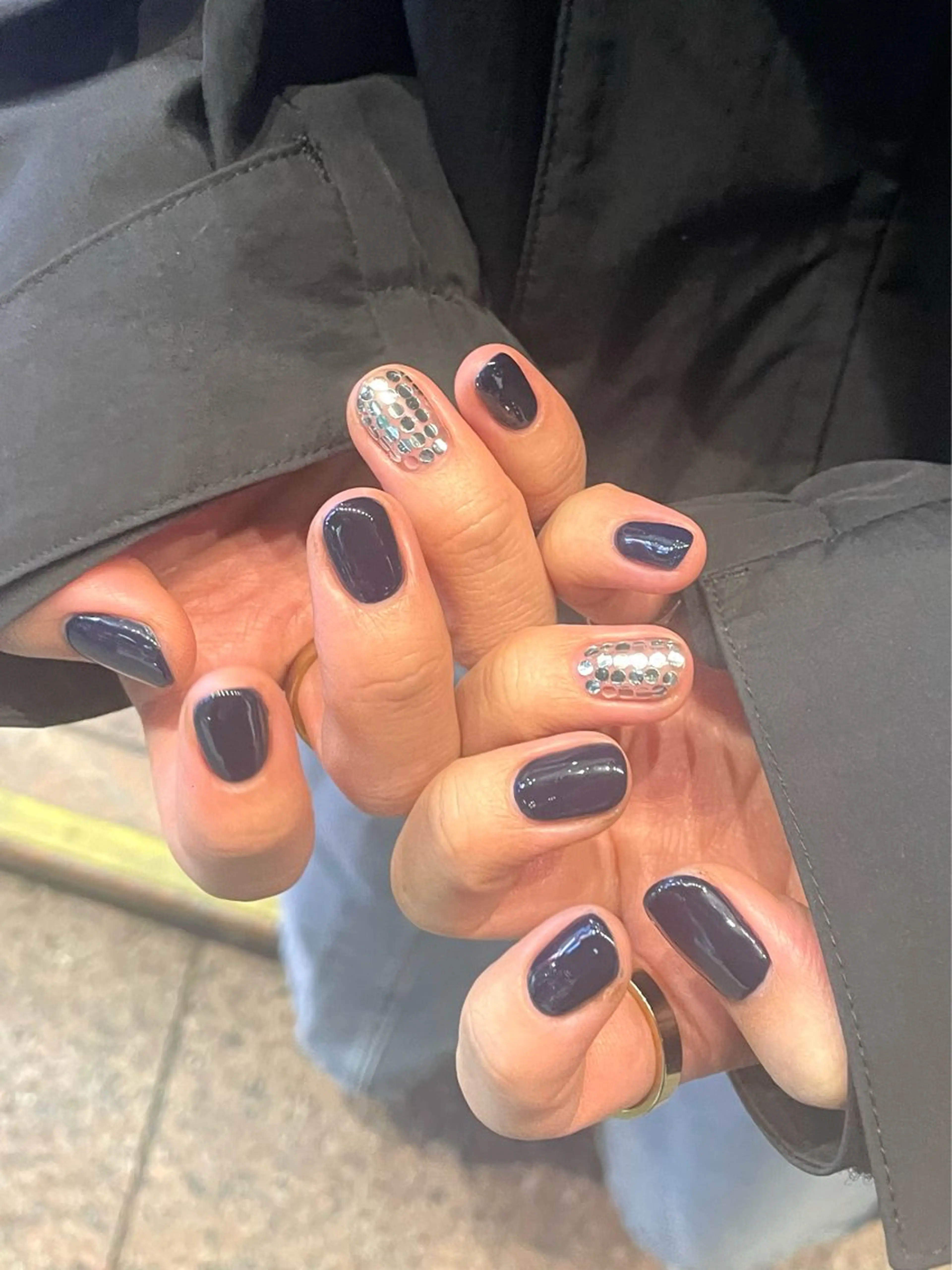 【ワンポイント】ハンド💅🏻オフ有/パラジェル変更🙆🏻‍♀️🉑〔渋谷店〕の写真