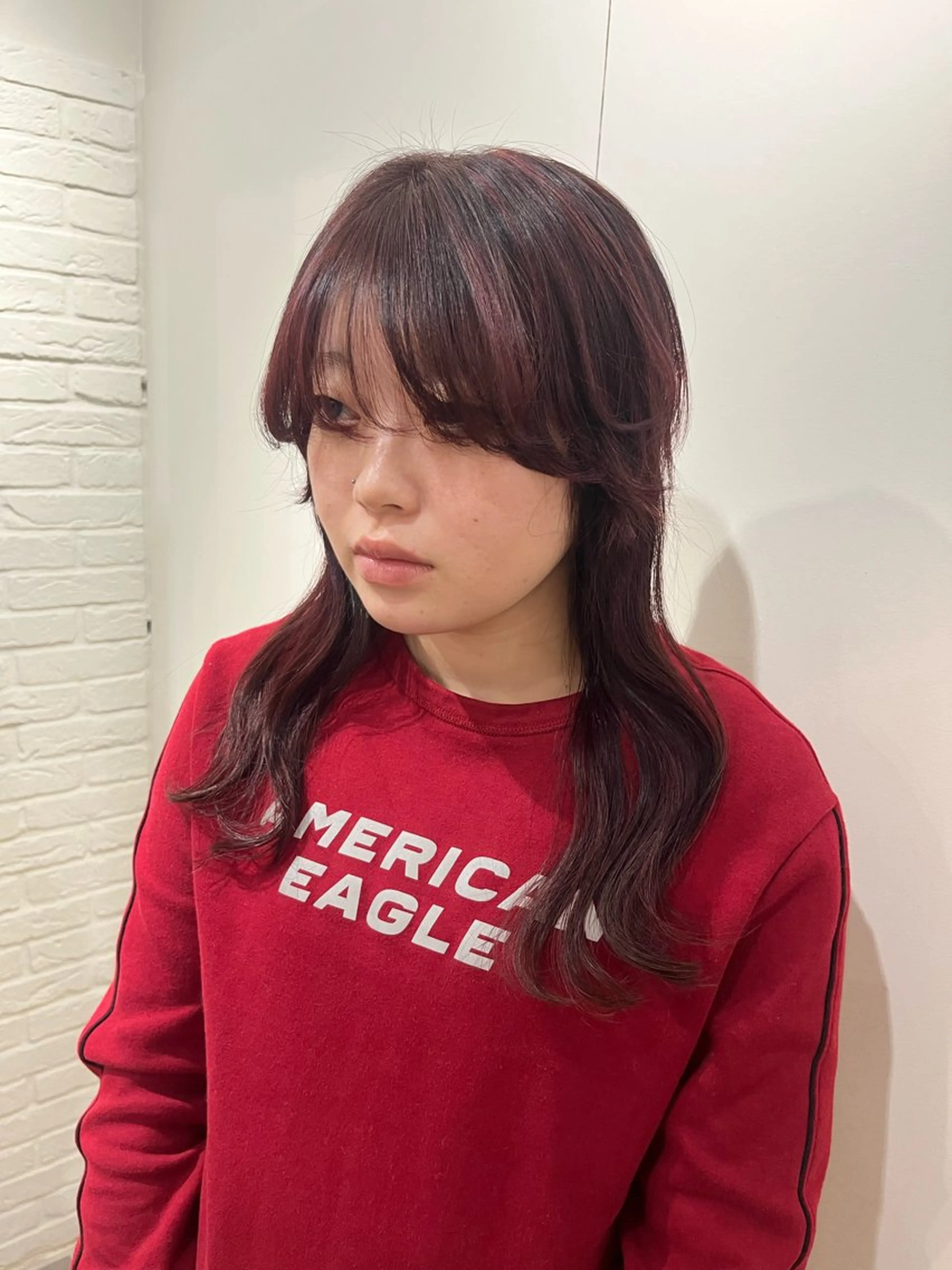 ロング カラー くすみカラー/ パーマ/ろーれんのヘアスタイル